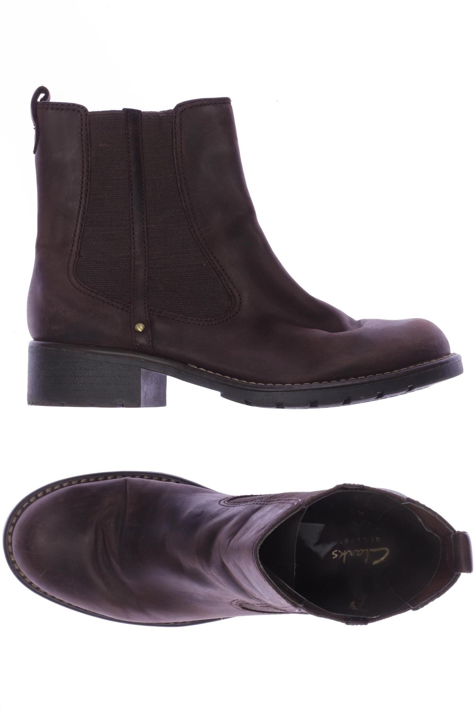 

Clarks Damen Stiefelette, braun, Gr. 4.5