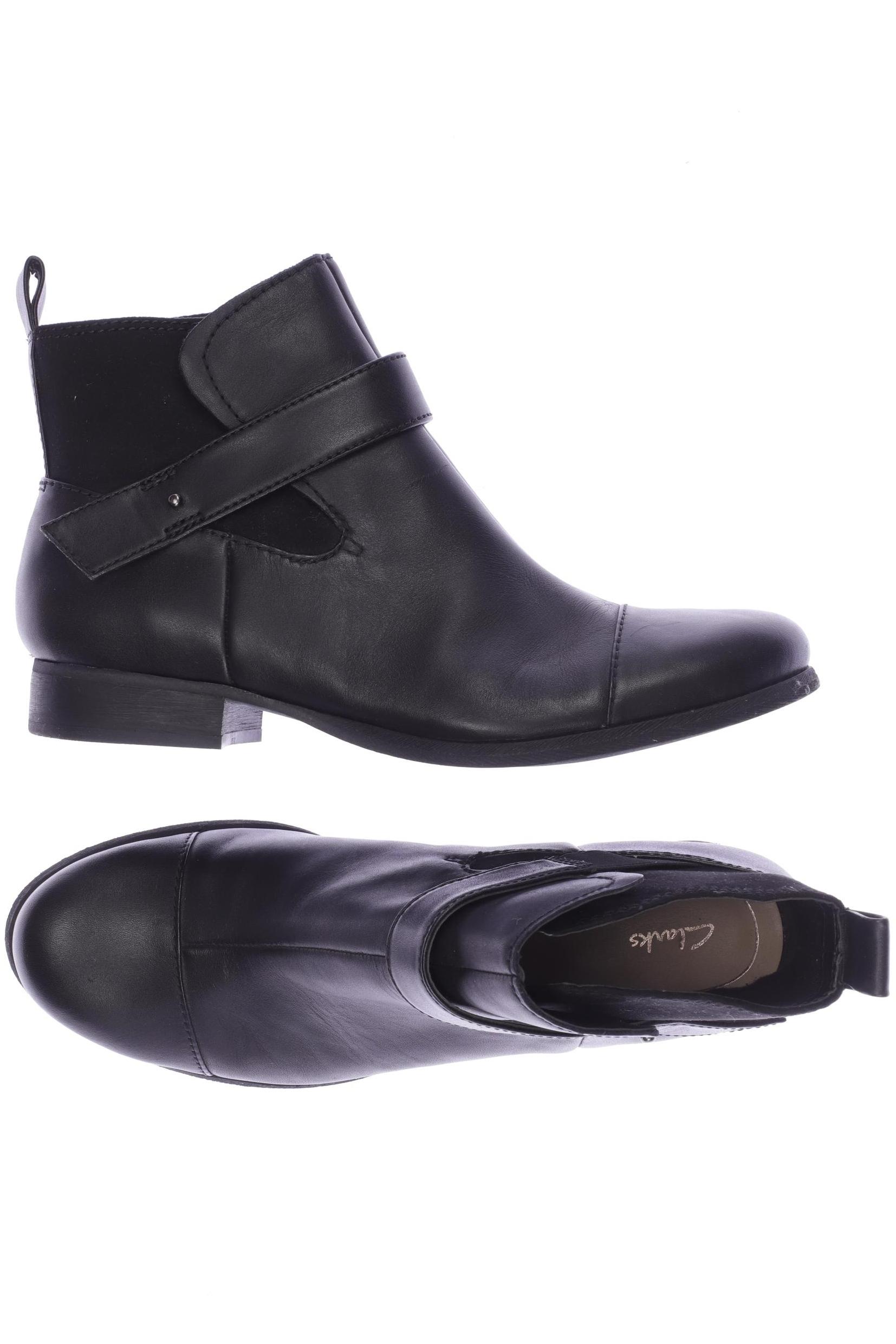 

Clarks Damen Stiefelette, schwarz, Gr. 40