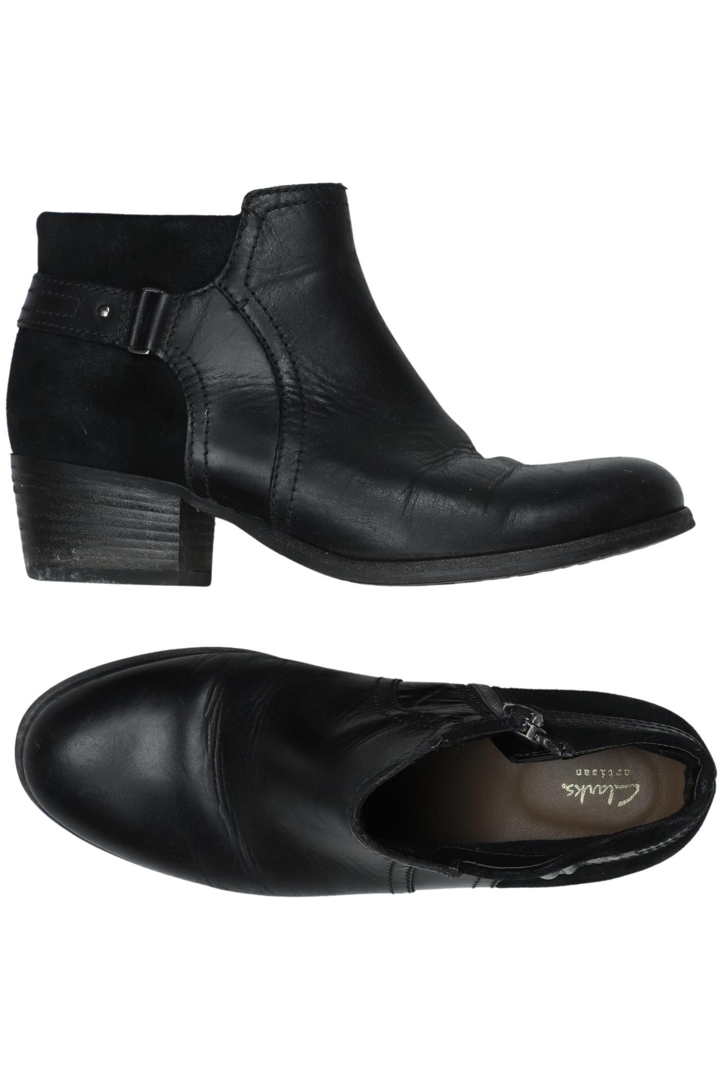 

Clarks Damen Stiefelette, schwarz, Gr. 37.5