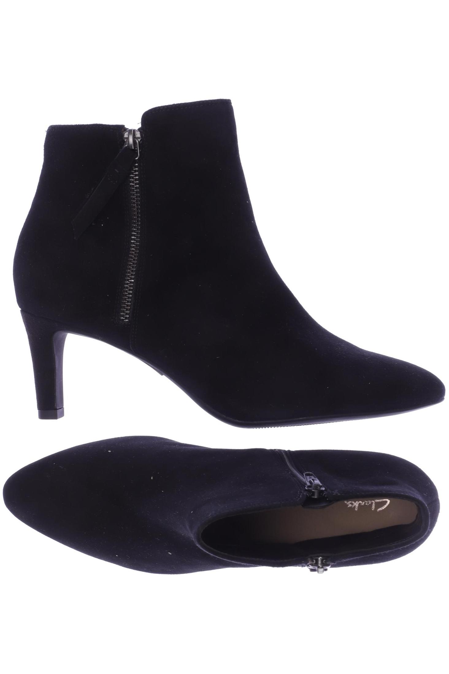 

Clarks Damen Stiefelette, schwarz, Gr. 6.5