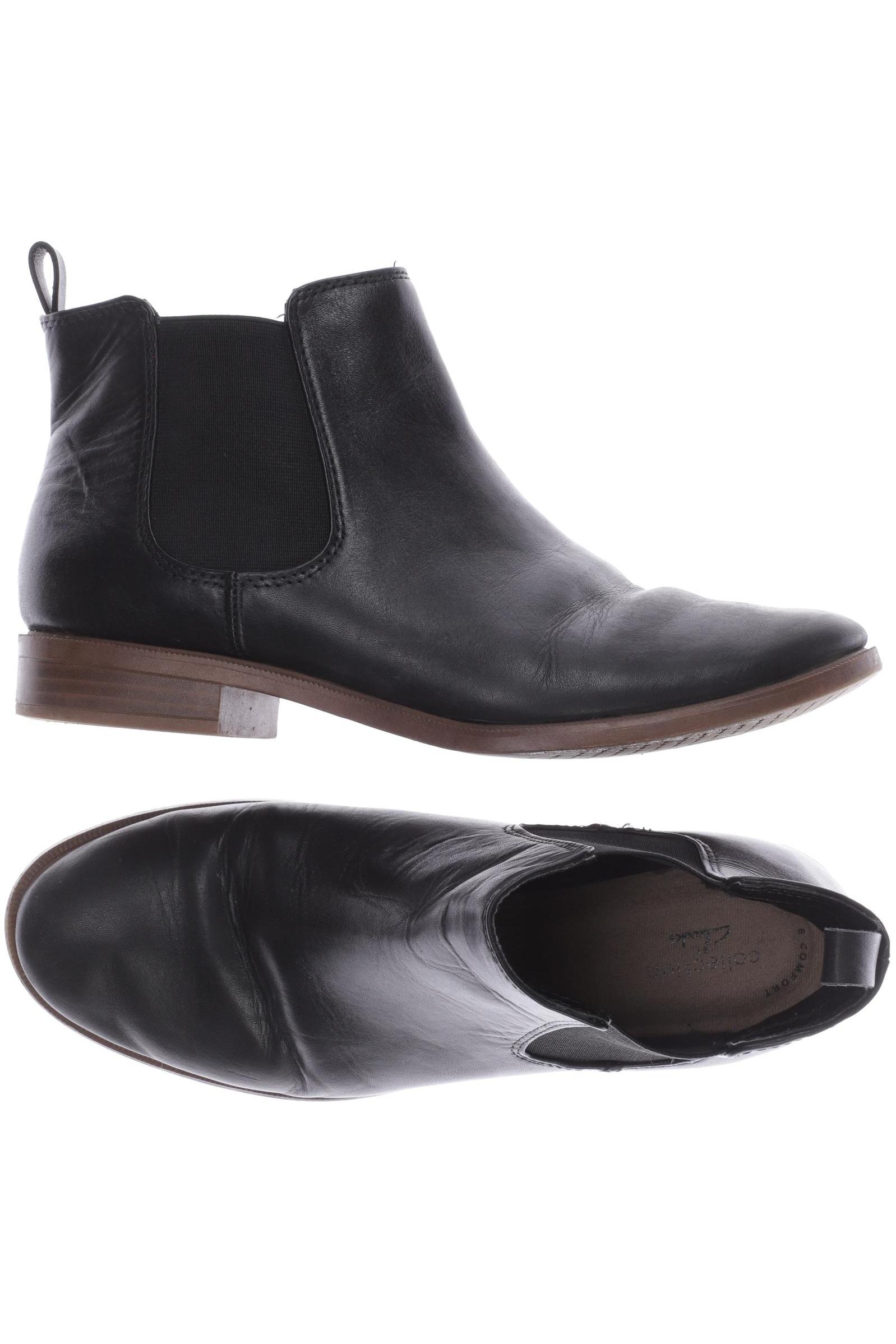 

Clarks Damen Stiefelette, schwarz, Gr. 39