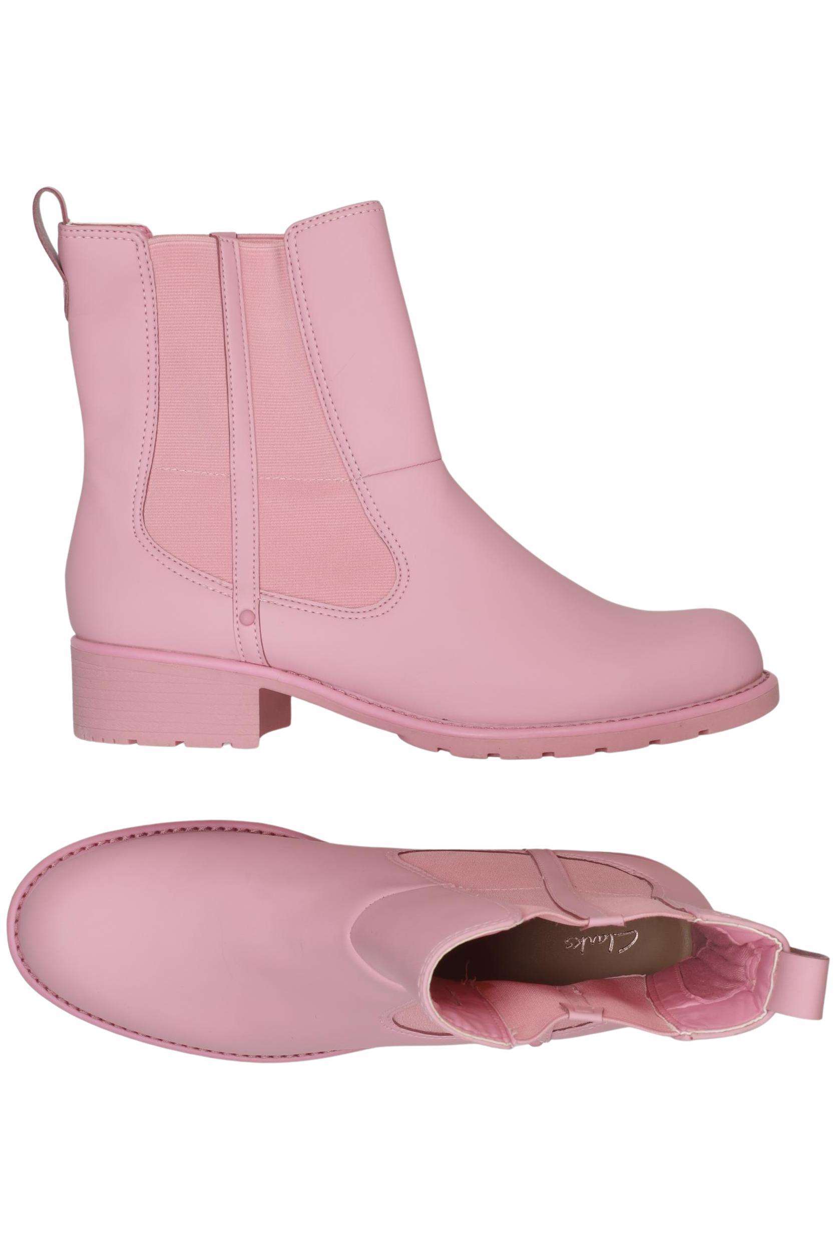 

Clarks Damen Stiefelette, pink, Gr. 42