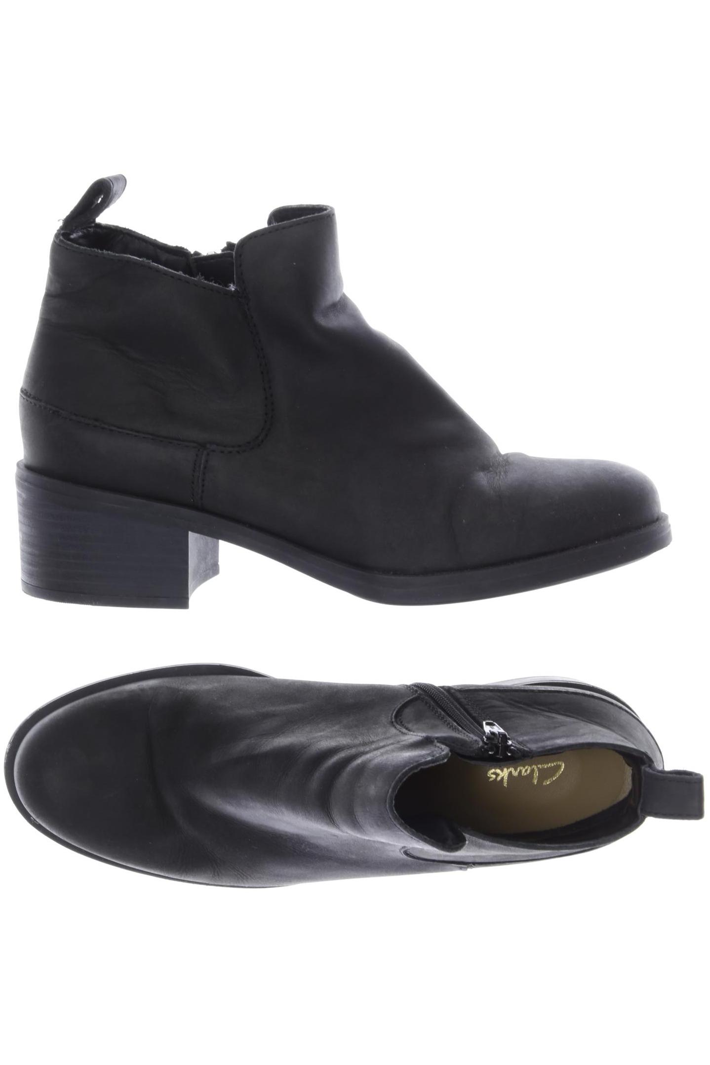 

Clarks Damen Stiefelette, schwarz, Gr. 39