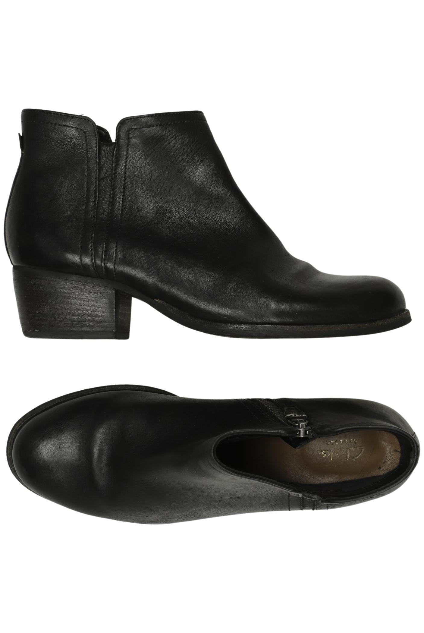 

Clarks Damen Stiefelette, schwarz, Gr. 37.5