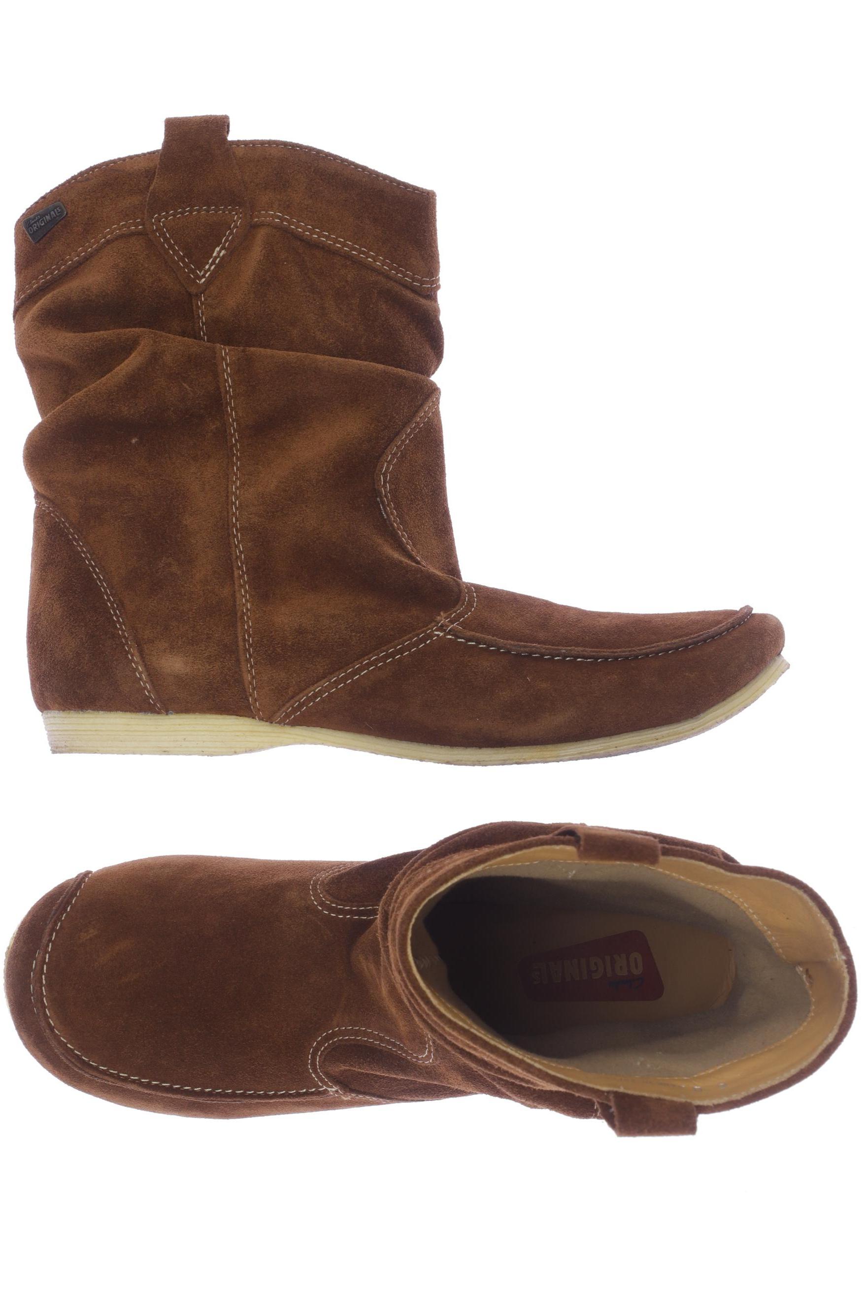 

Clarks Damen Stiefelette, braun, Gr. 6