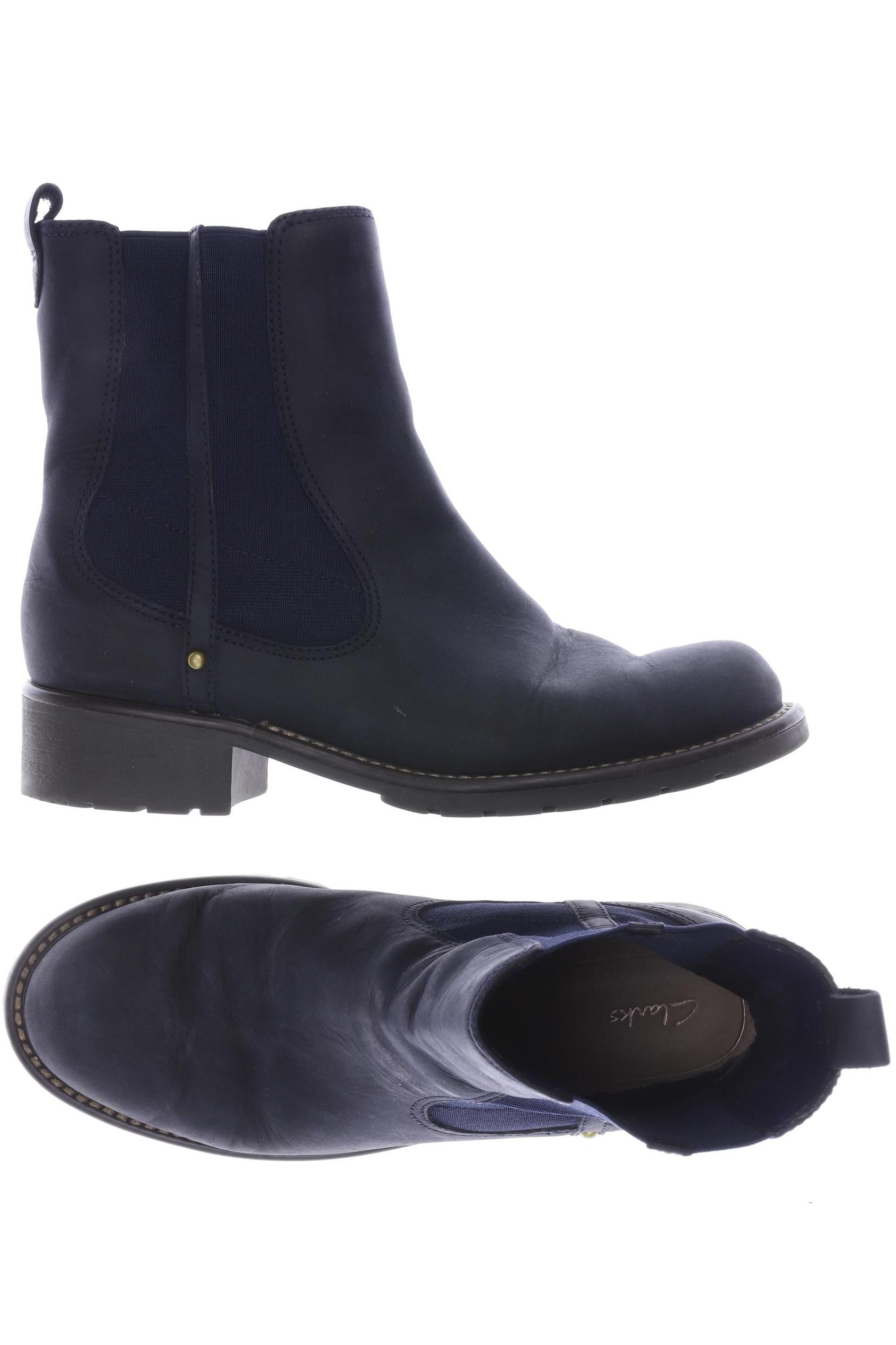 

Clarks Damen Stiefelette, marineblau, Gr. 37.5