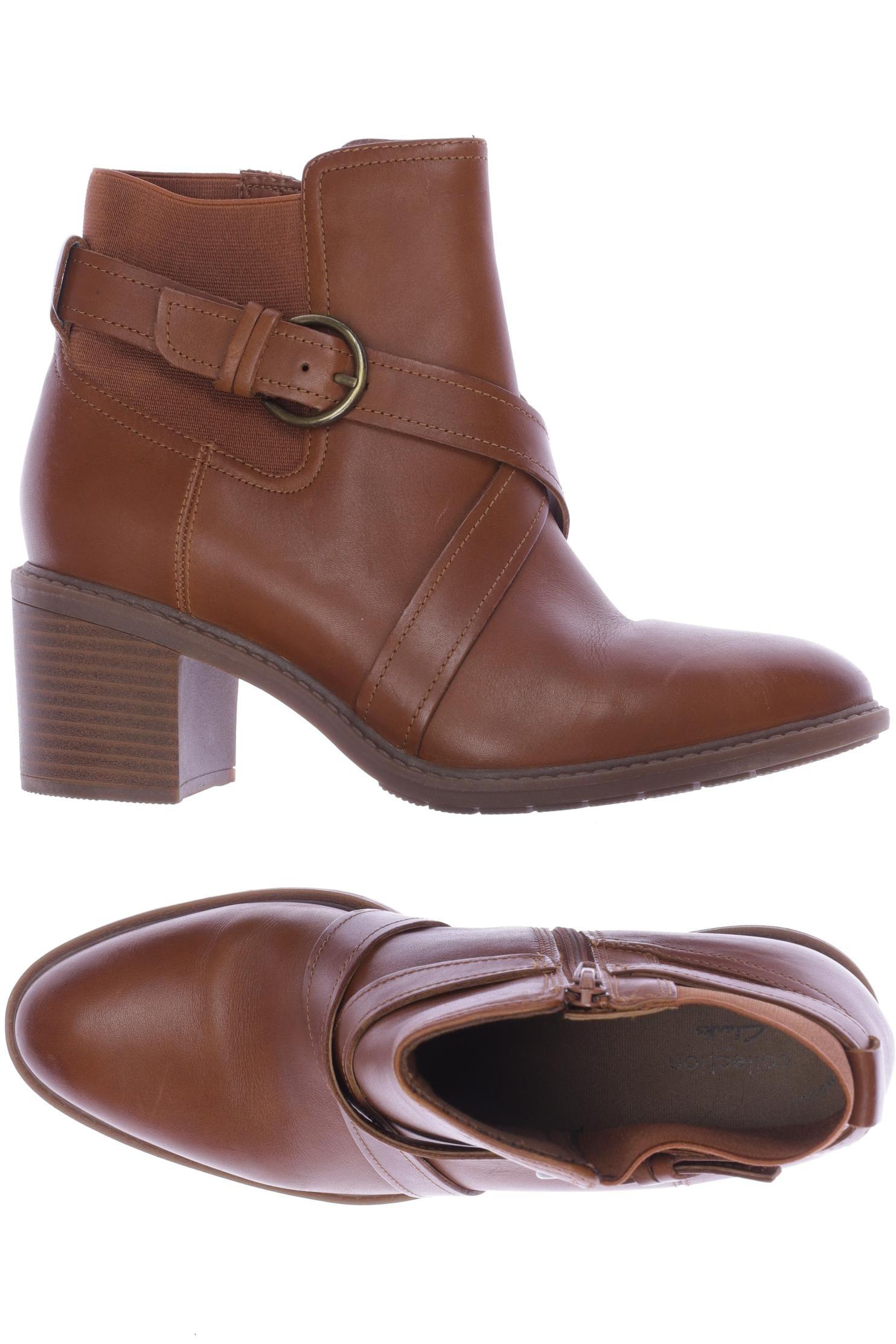 

Clarks Damen Stiefelette, braun, Gr. 41