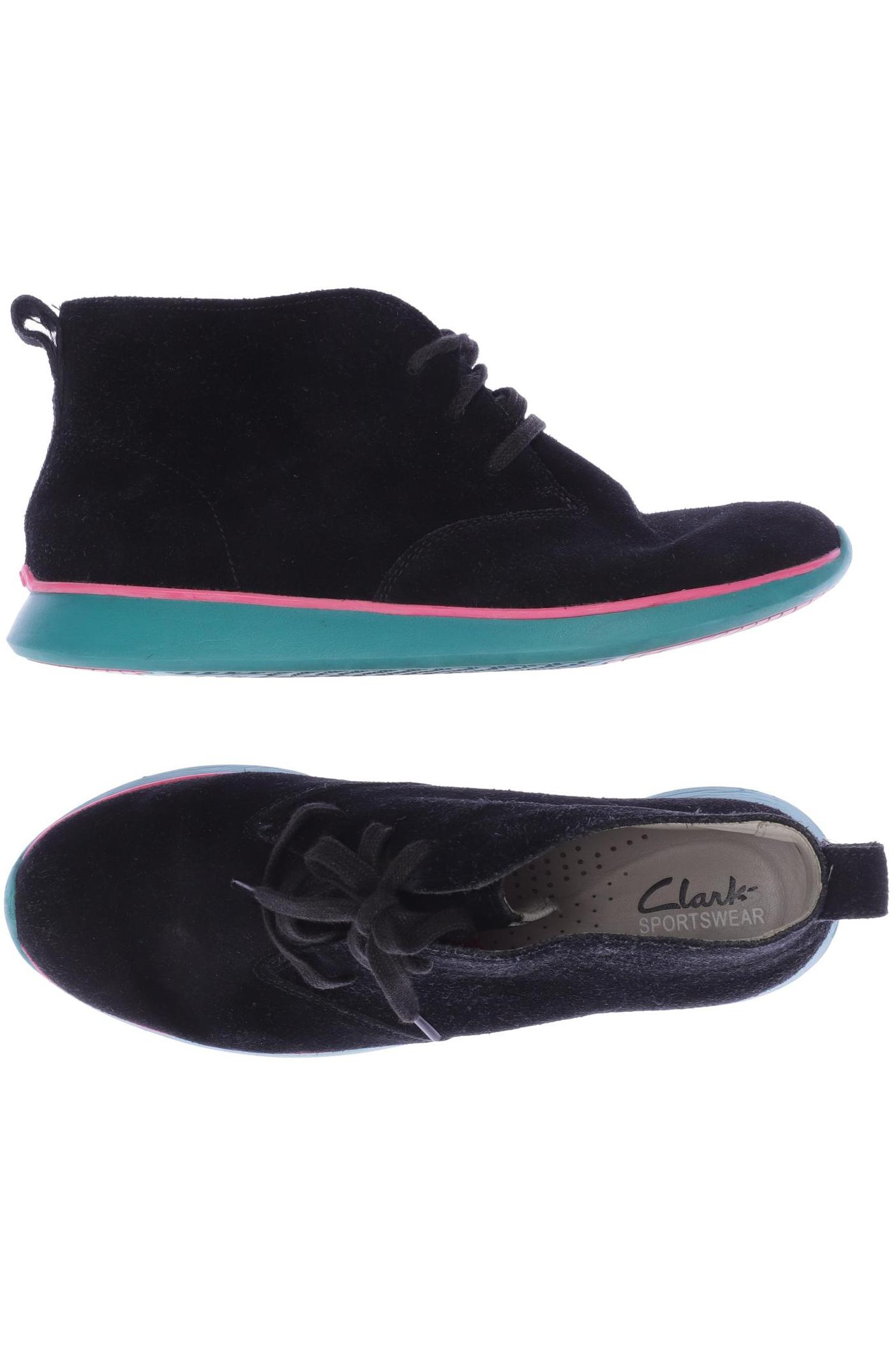 

Clarks Damen Stiefelette, schwarz, Gr. 5.5