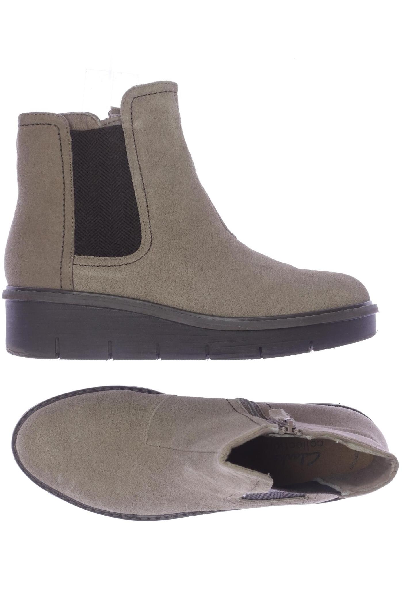 

Clarks Damen Stiefelette, beige, Gr. 39
