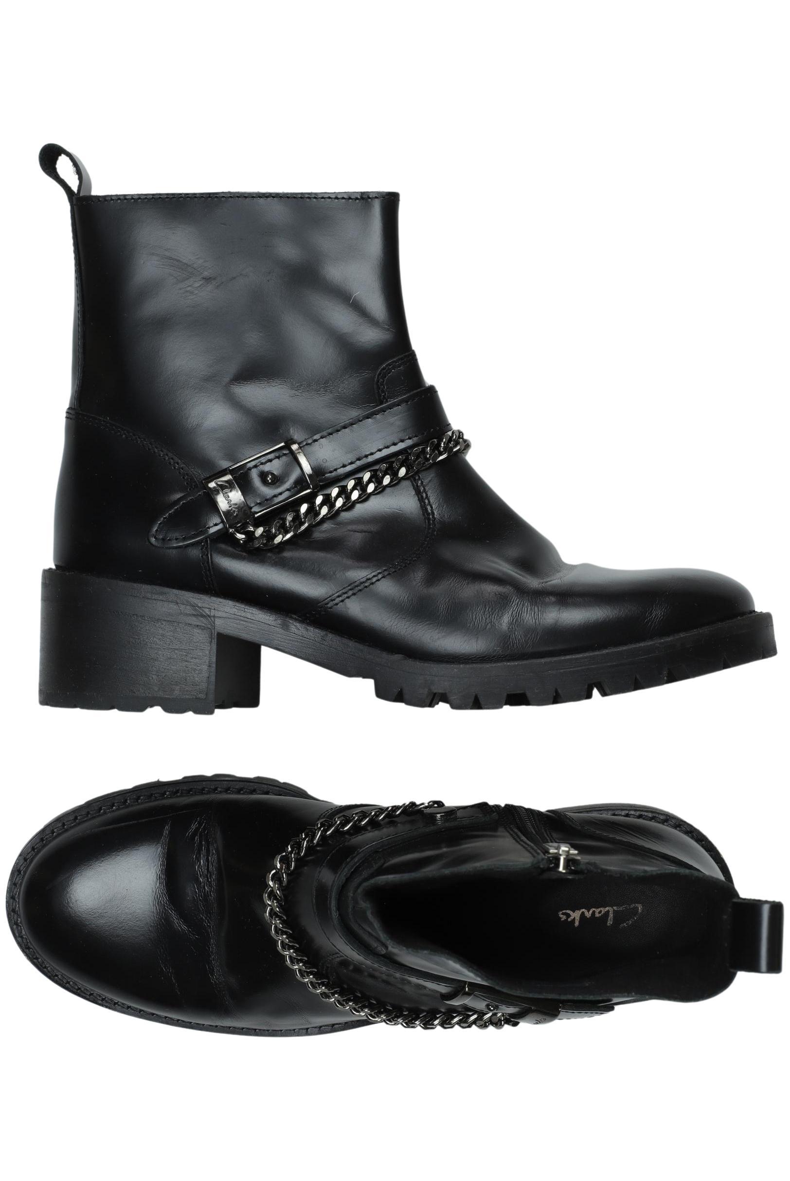 

Clarks Damen Stiefelette, schwarz, Gr. 39.5