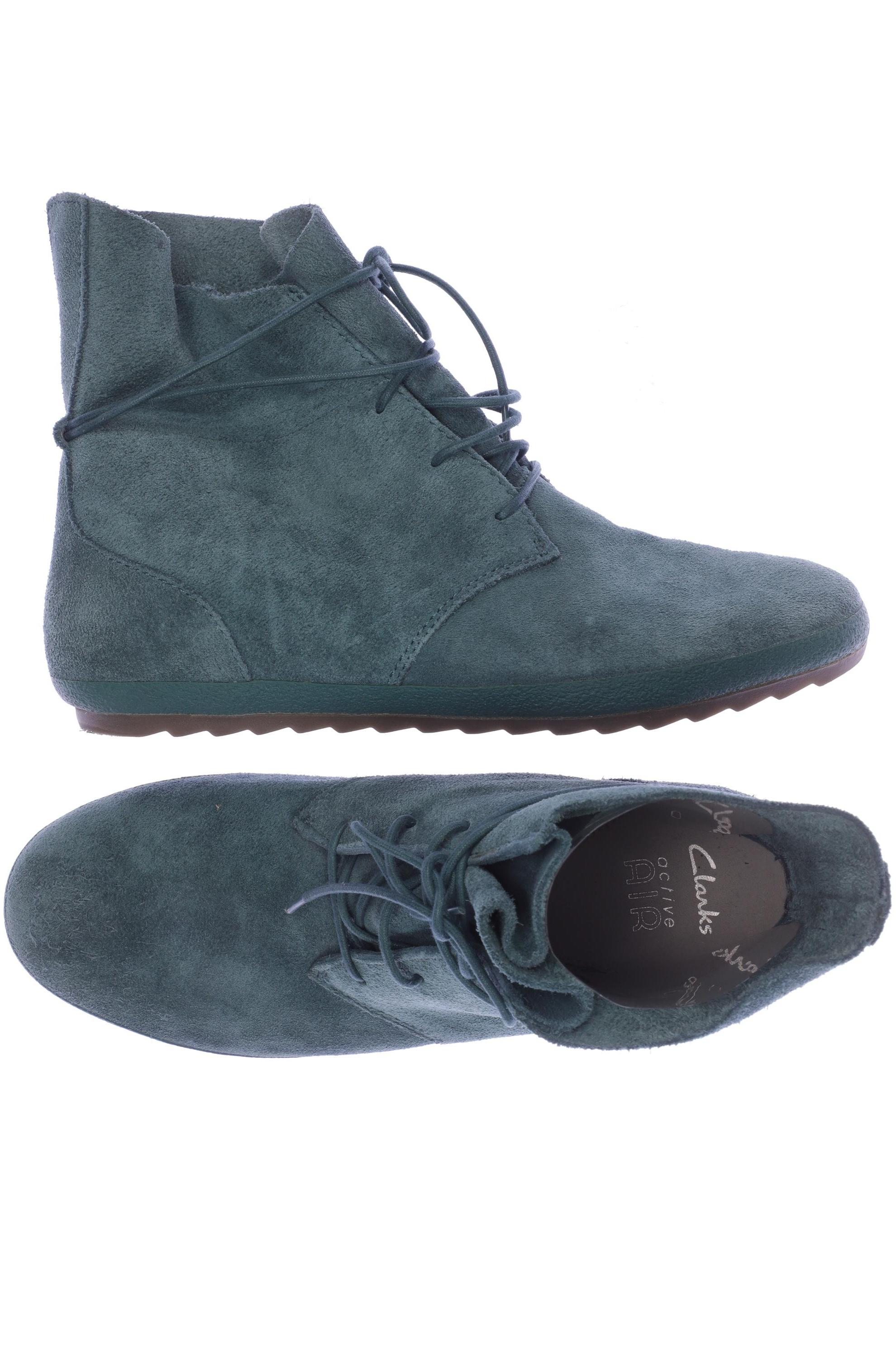 

Clarks Damen Stiefelette, türkis, Gr. 6.5