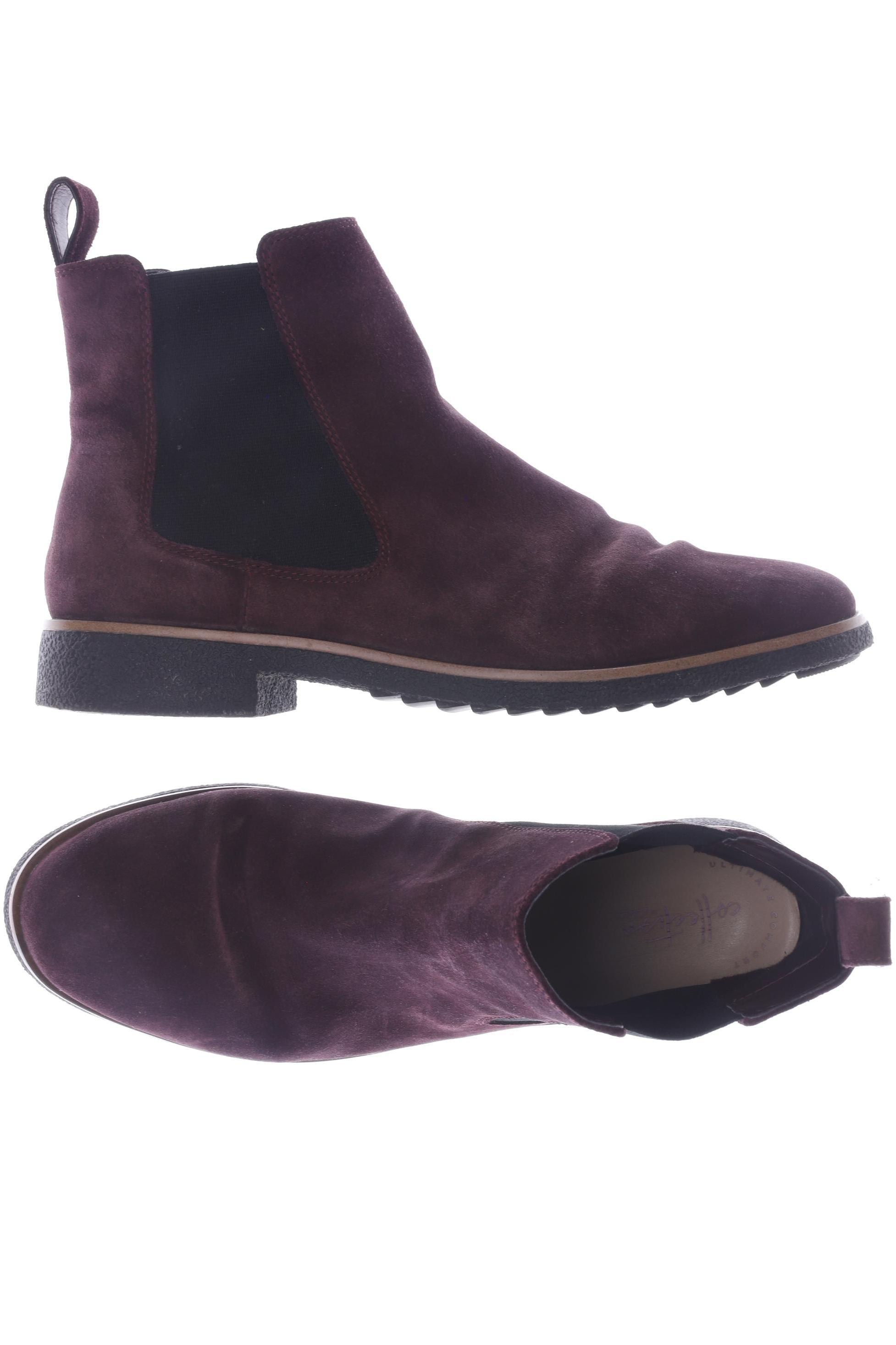 

Clarks Damen Stiefelette, bordeaux, Gr. 42