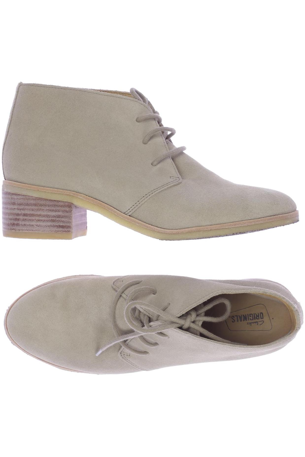 

Clarks Damen Stiefelette, beige, Gr. 39
