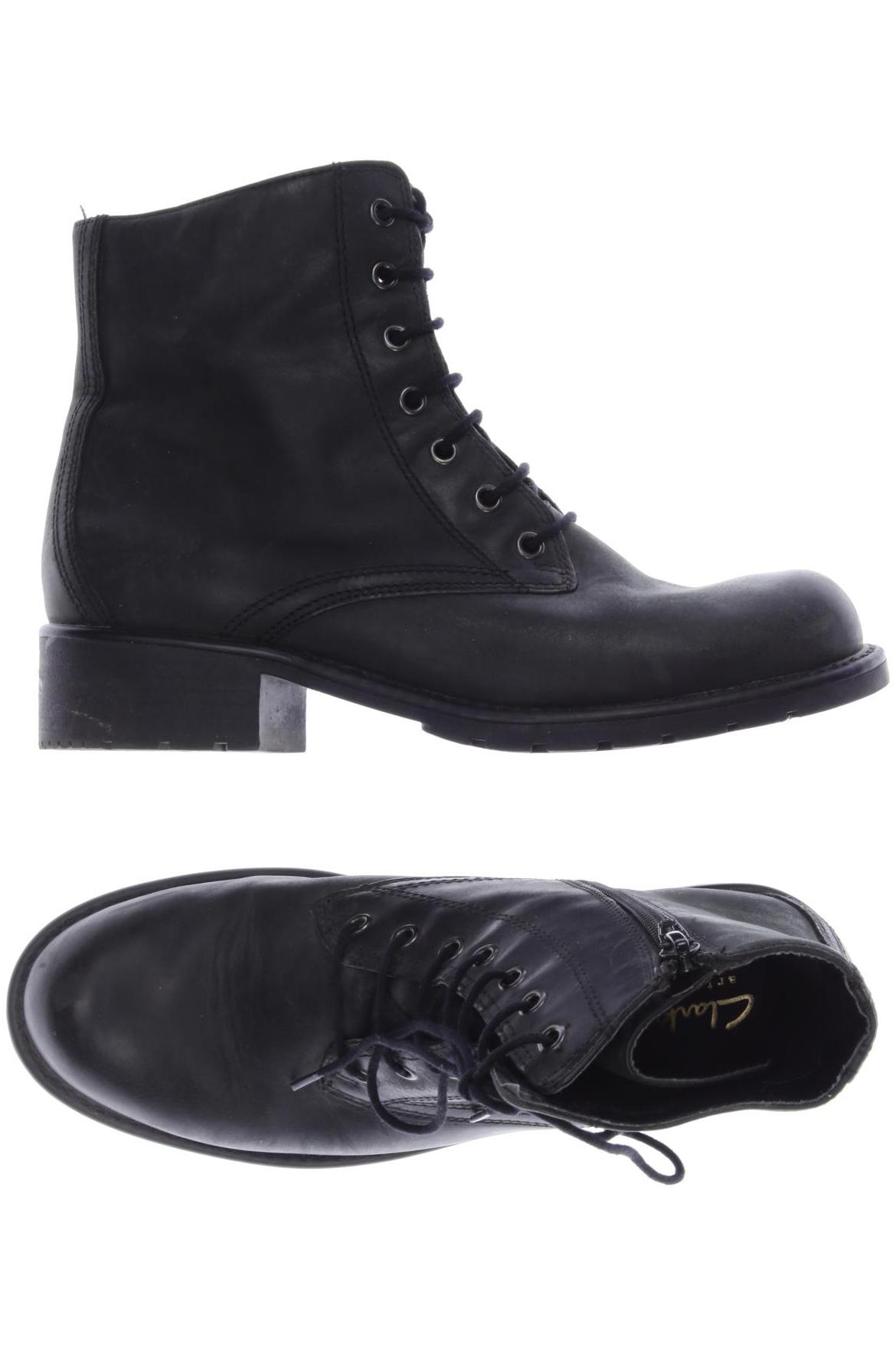 

Clarks Damen Stiefelette, schwarz, Gr. 5