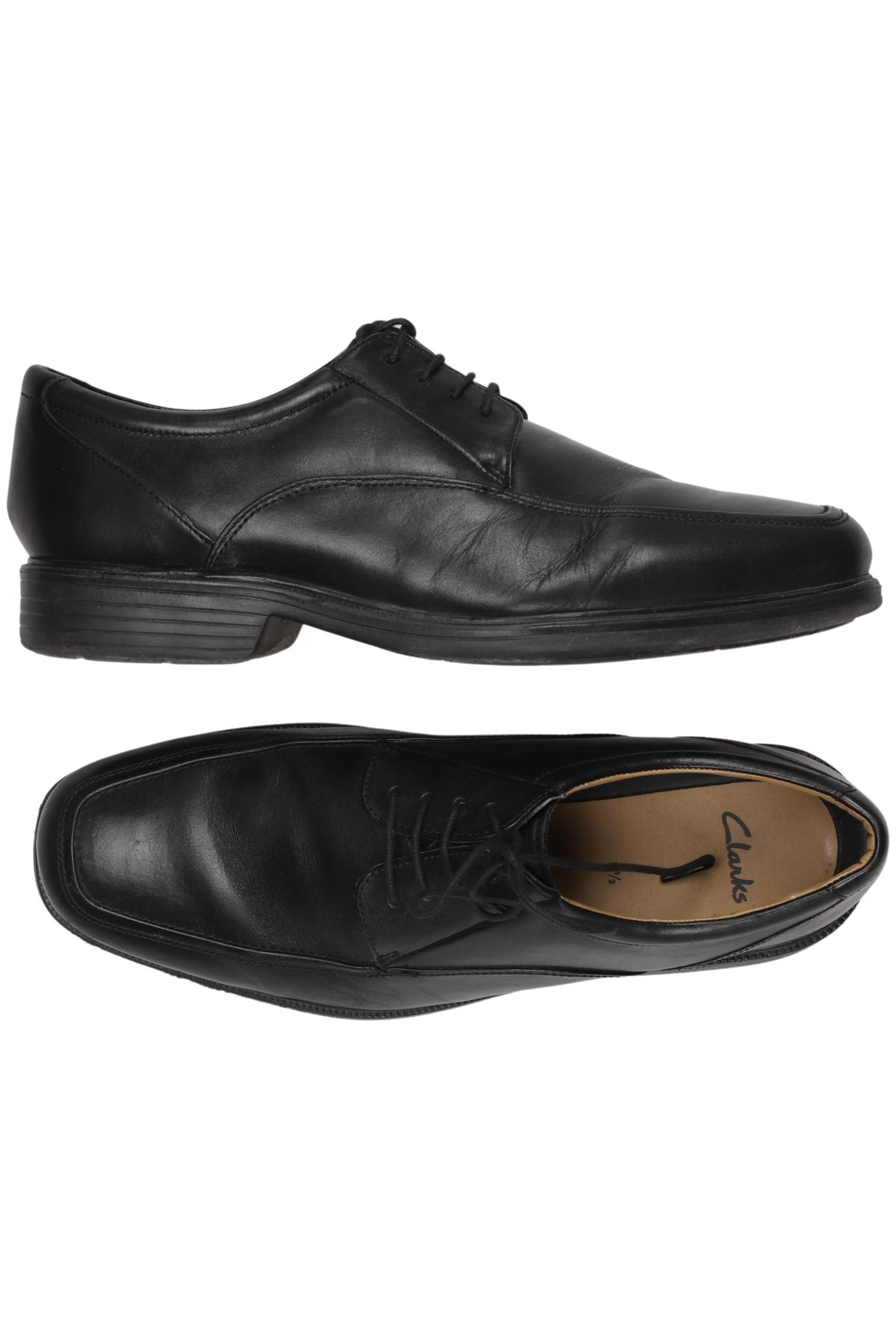 

Clarks Herren Halbschuh, schwarz, Gr. 8.5