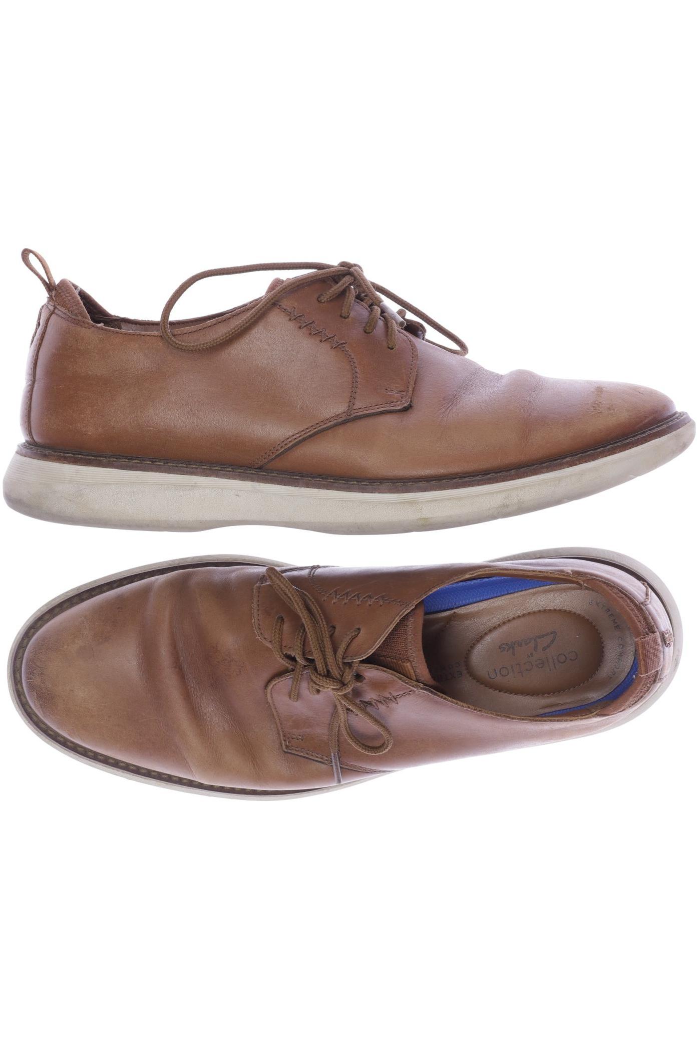 

Clarks Herren Halbschuh, braun, Gr. 42.5
