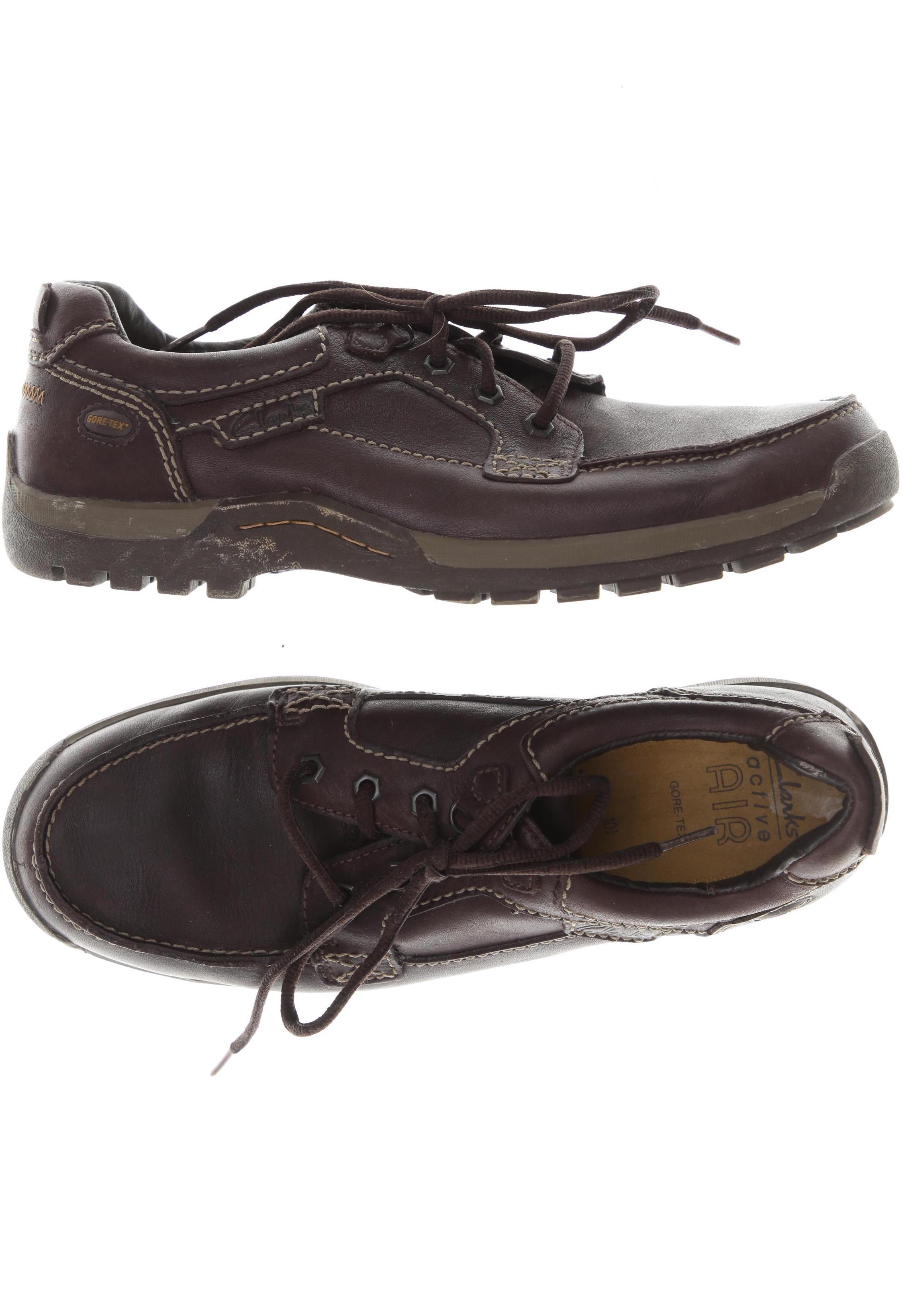 

Clarks Herren Halbschuh, braun, Gr. 10.5