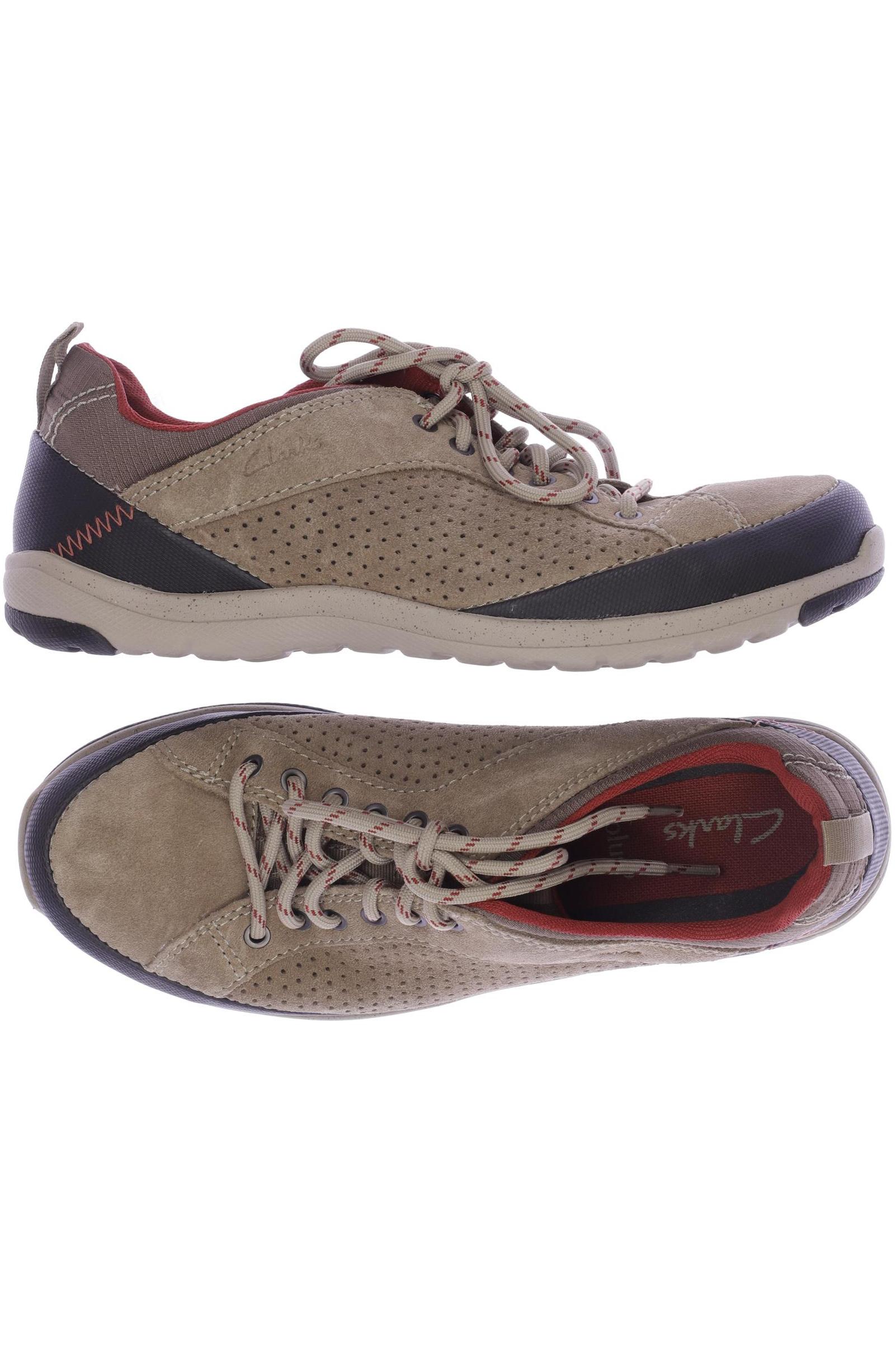 

Clarks Herren Halbschuh, beige, Gr. 7