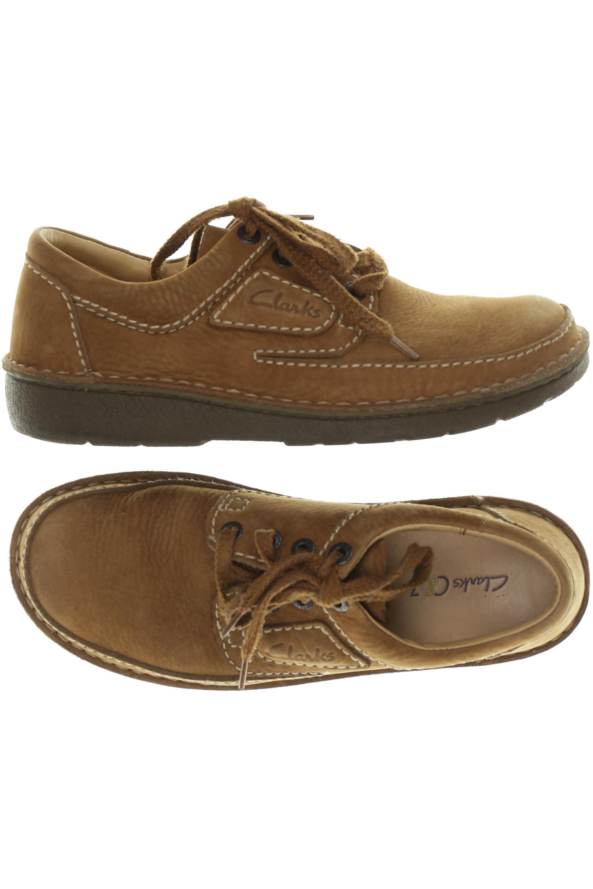 

Clarks Herren Halbschuh, braun, Gr. 7.5