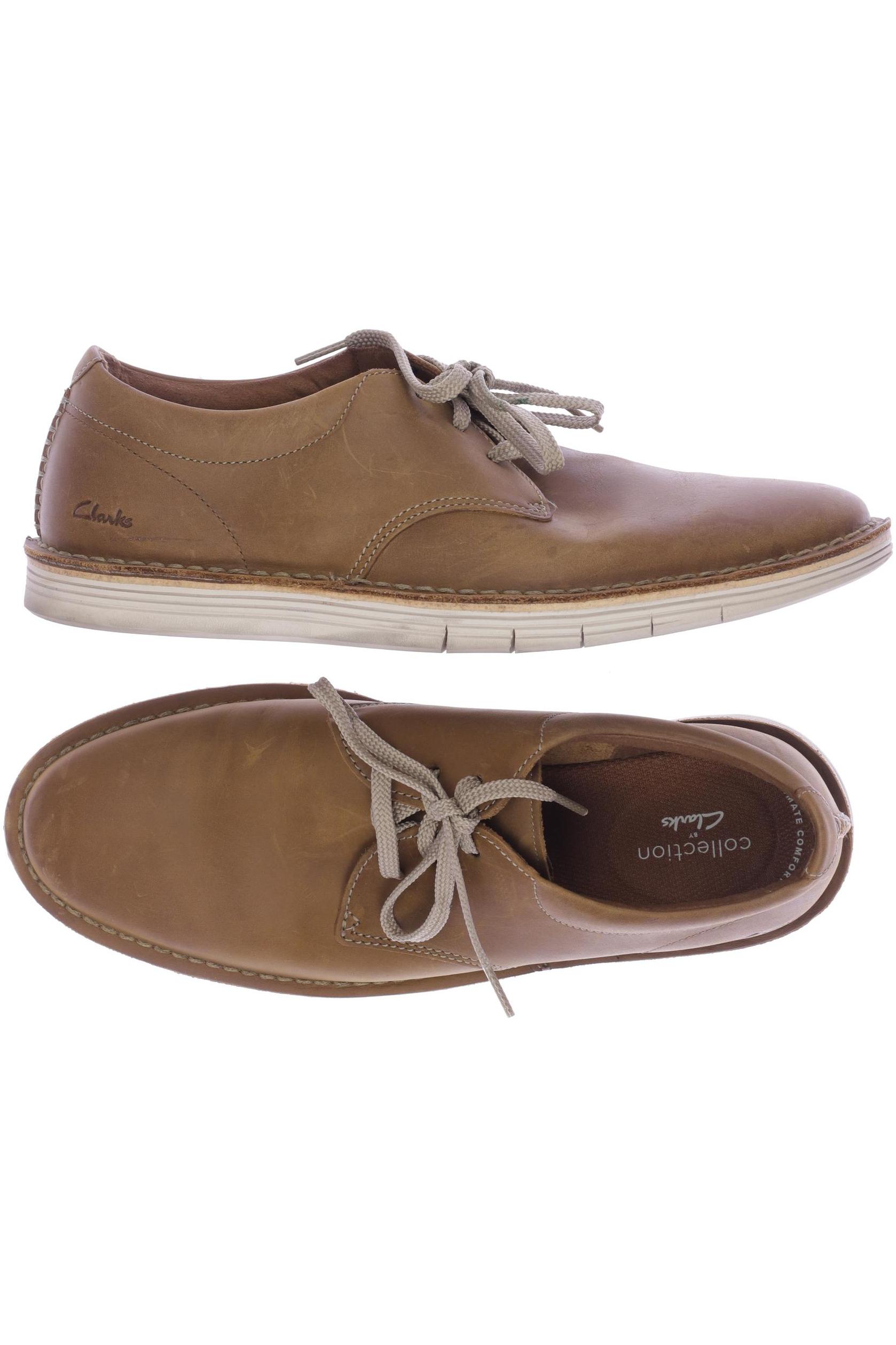 

Clarks Herren Halbschuh, braun, Gr. 43