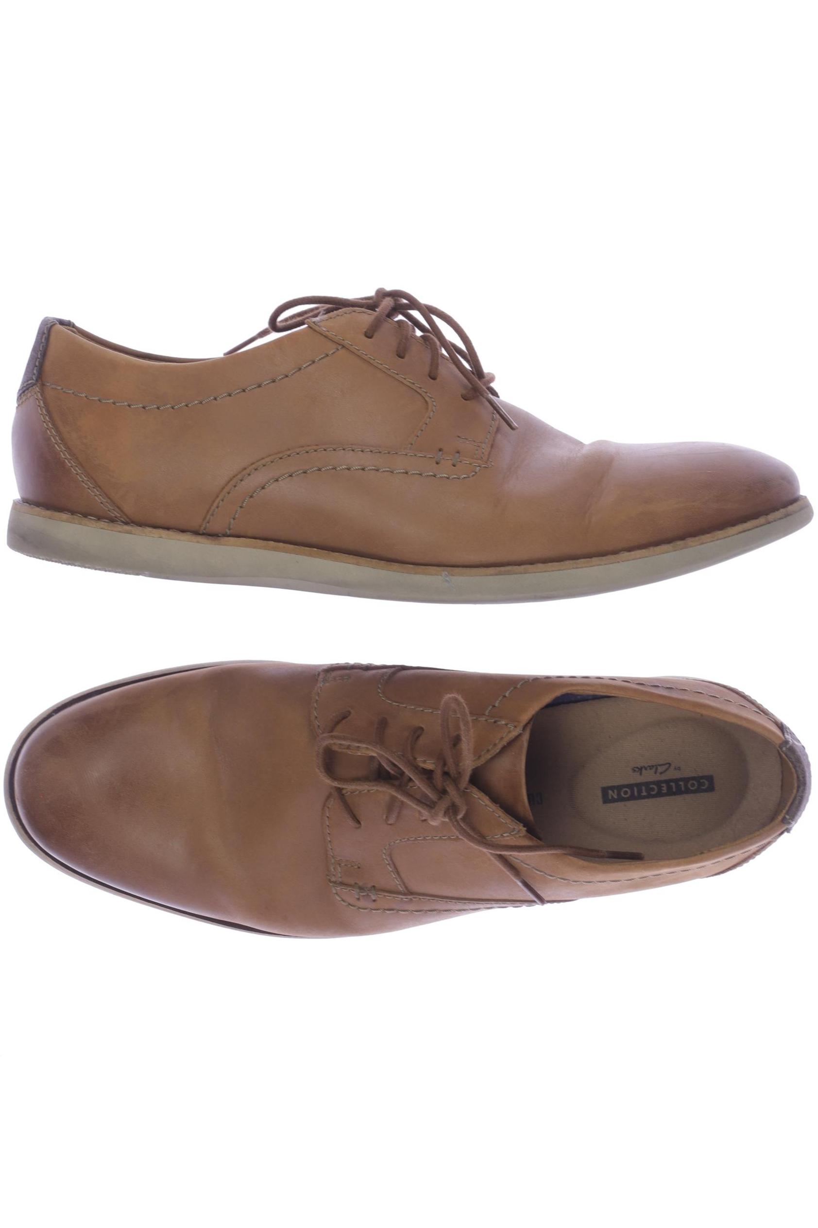

Clarks Herren Halbschuh, braun, Gr. 42