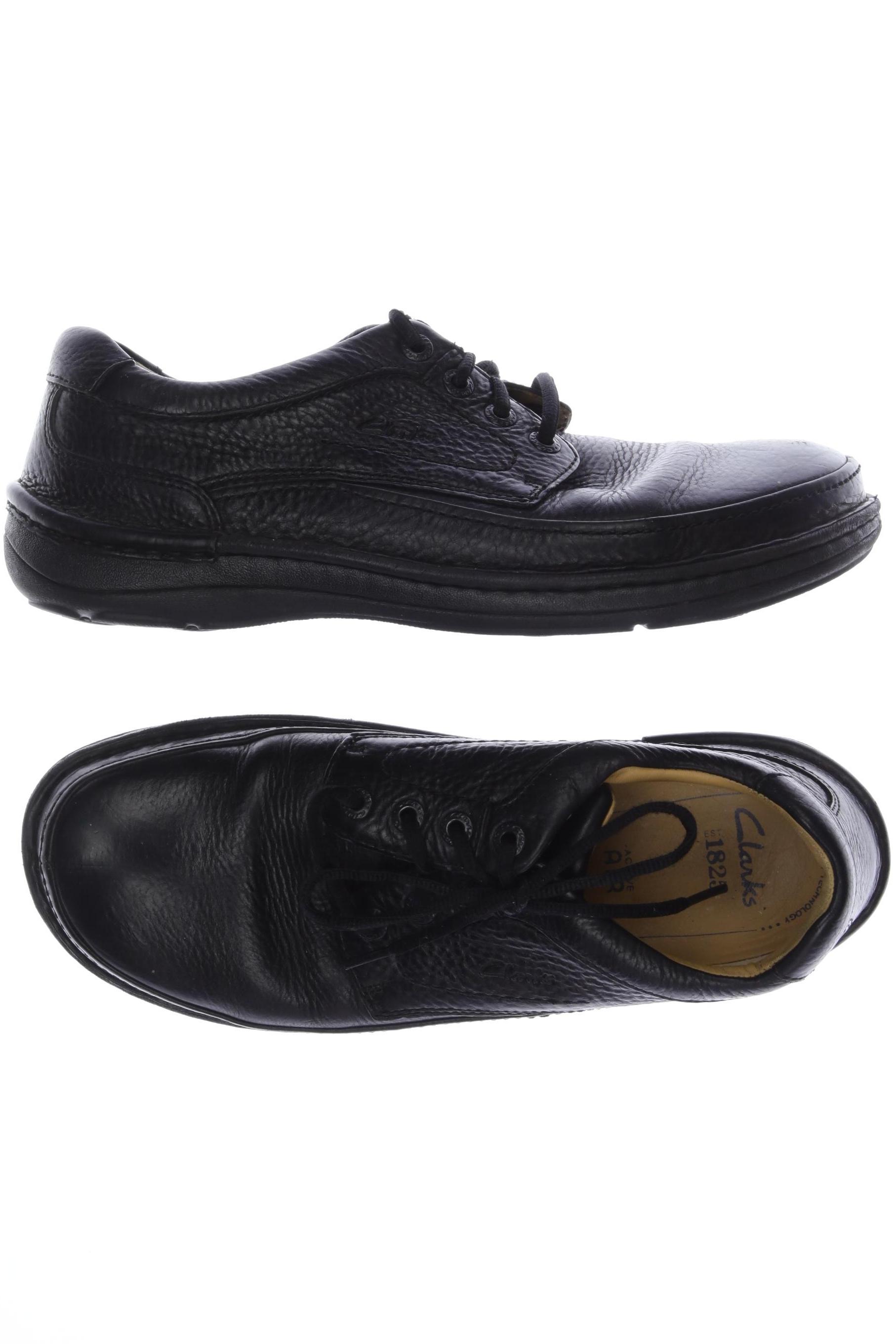 

Clarks Herren Halbschuh, schwarz, Gr. 43