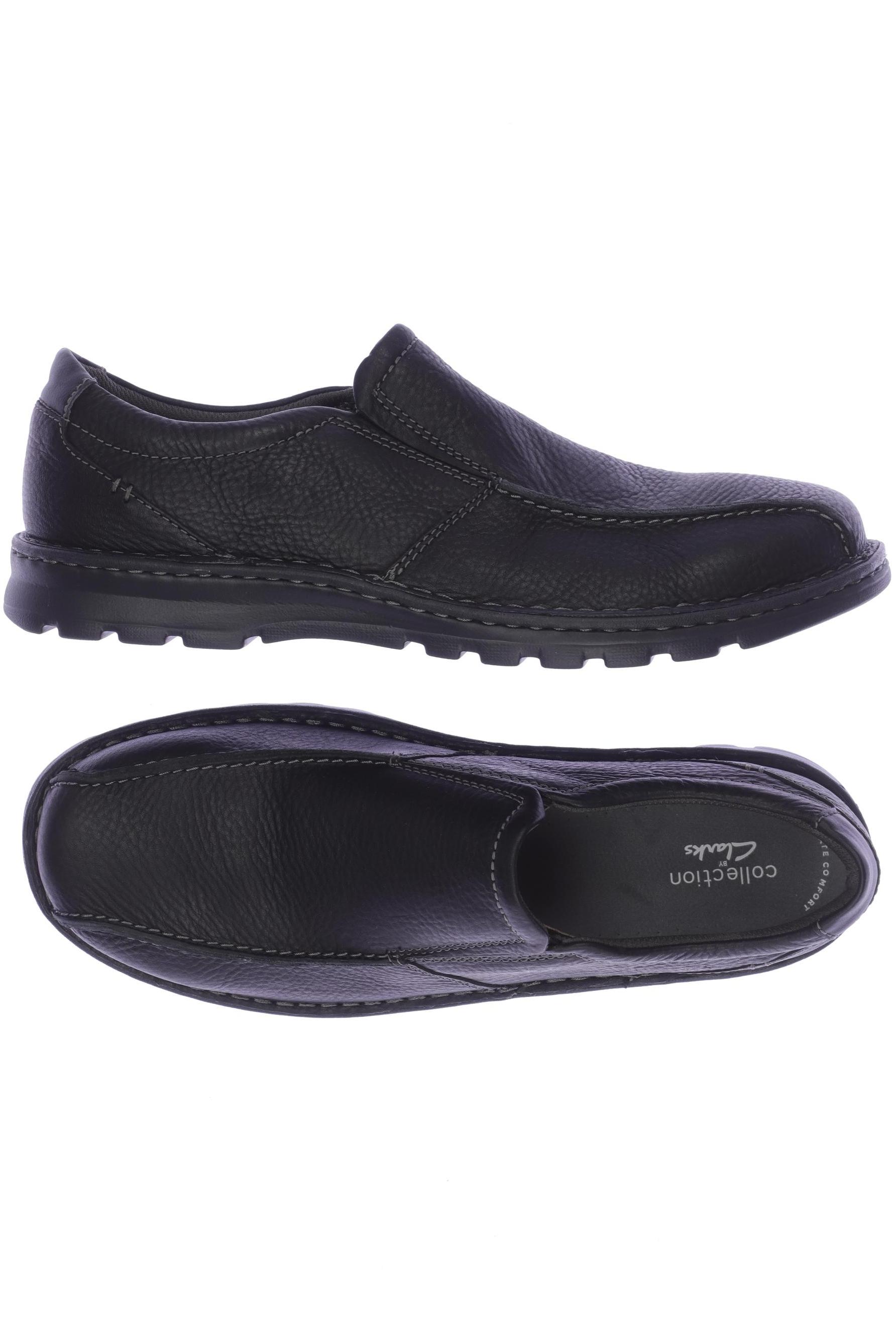 

Clarks Herren Halbschuh, schwarz, Gr. 45