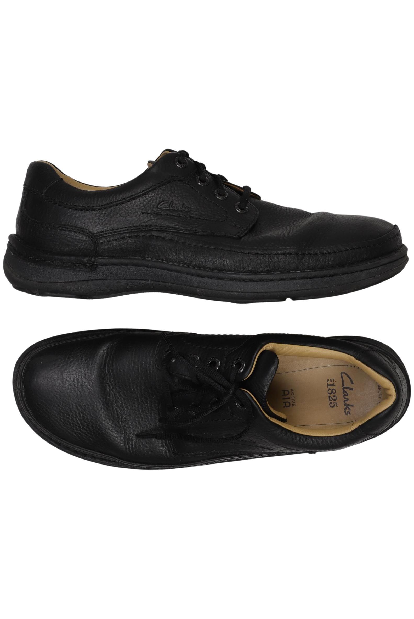 

Clarks Herren Halbschuh, schwarz, Gr. 46