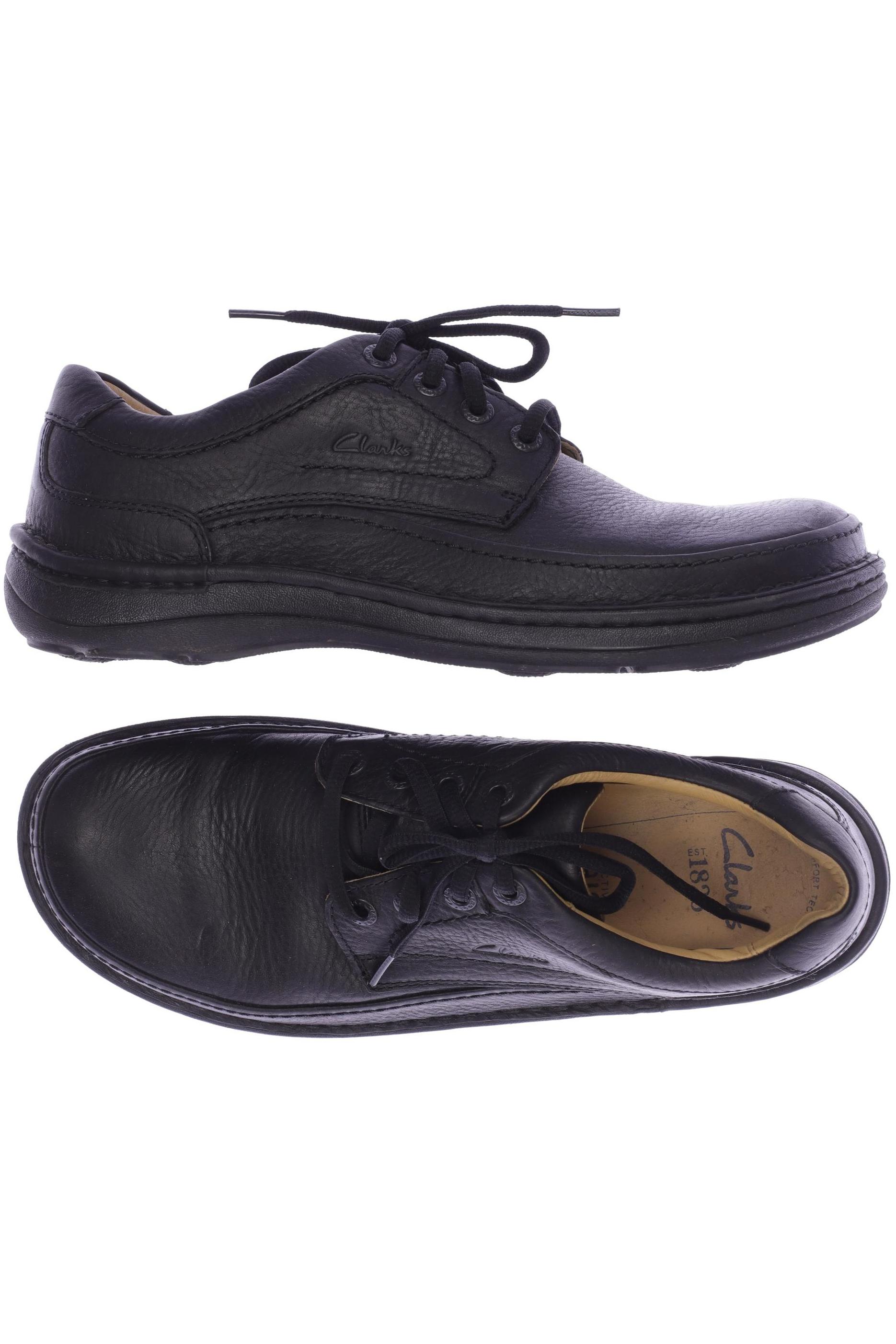 

Clarks Herren Halbschuh, schwarz, Gr. 42.5