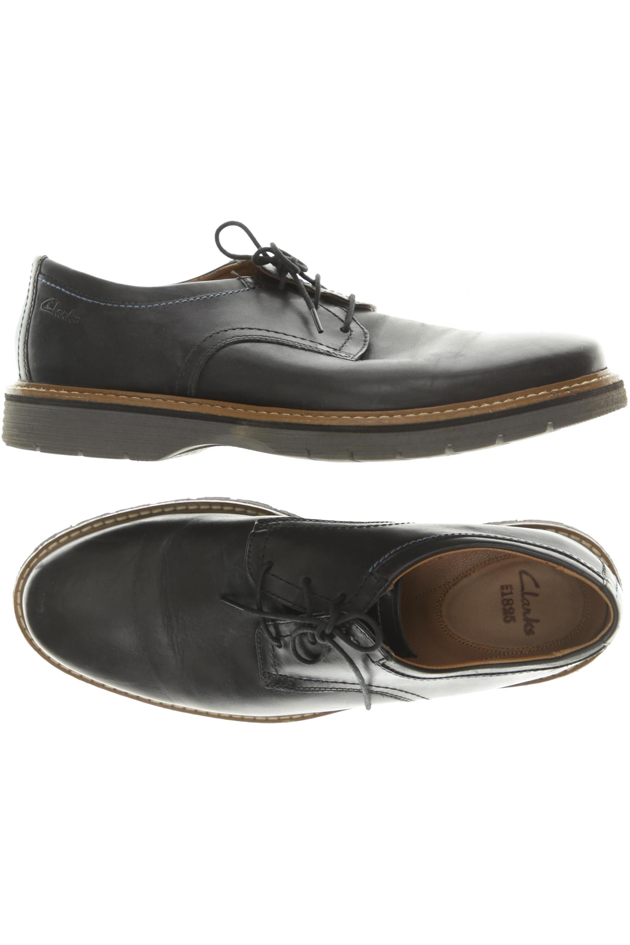 

Clarks Herren Halbschuh, schwarz, Gr. 42