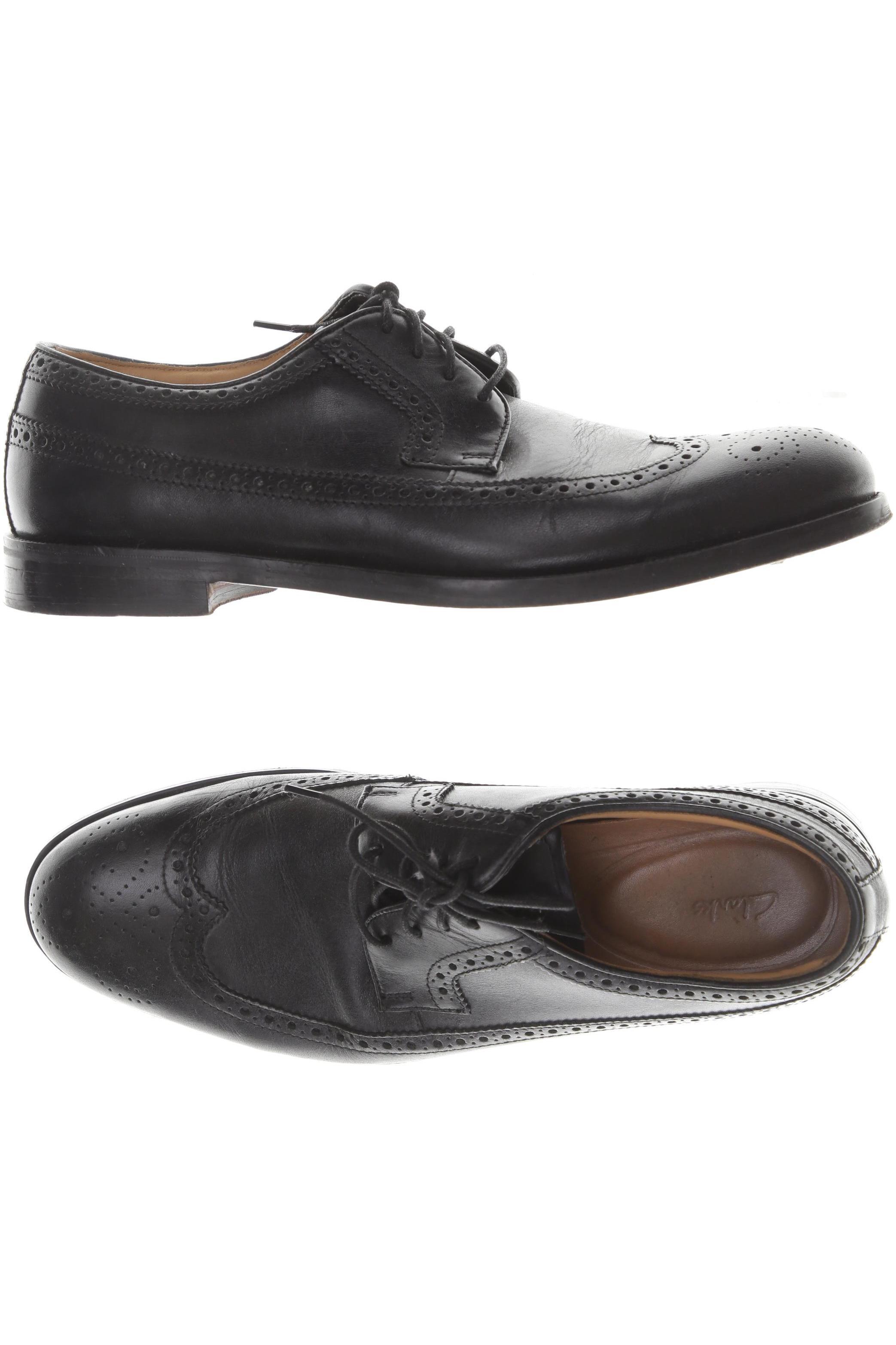 

Clarks Herren Halbschuh, schwarz, Gr. 43