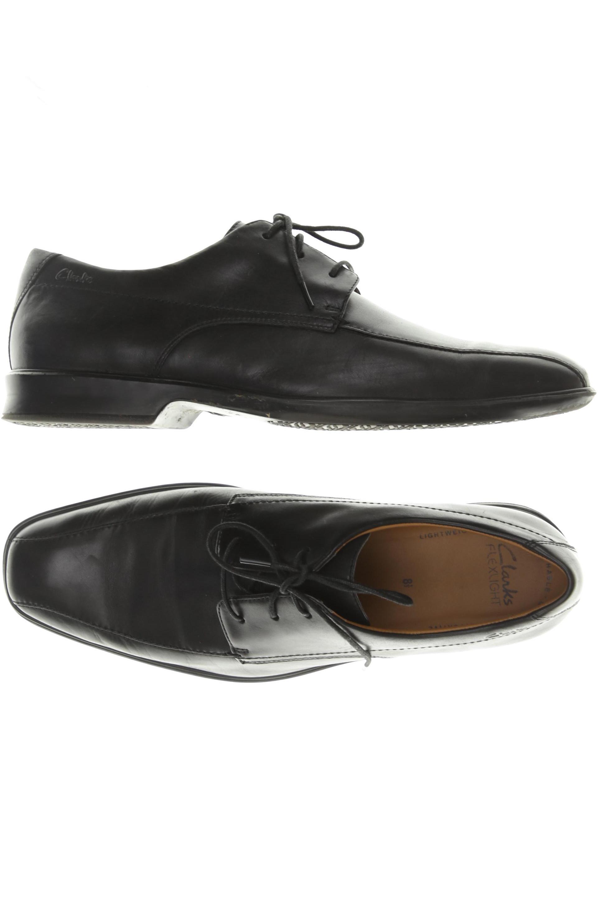 

Clarks Herren Halbschuh, schwarz, Gr. 8.5