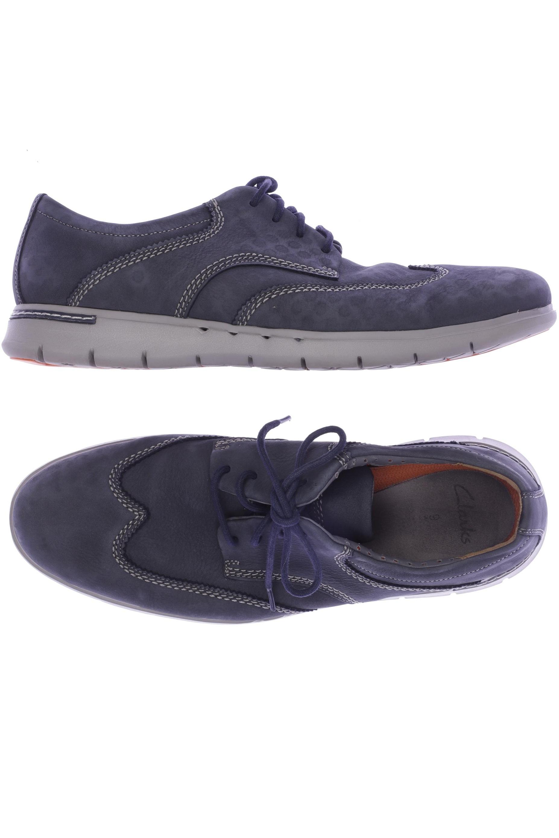 

Clarks Herren Halbschuh, marineblau, Gr. 43