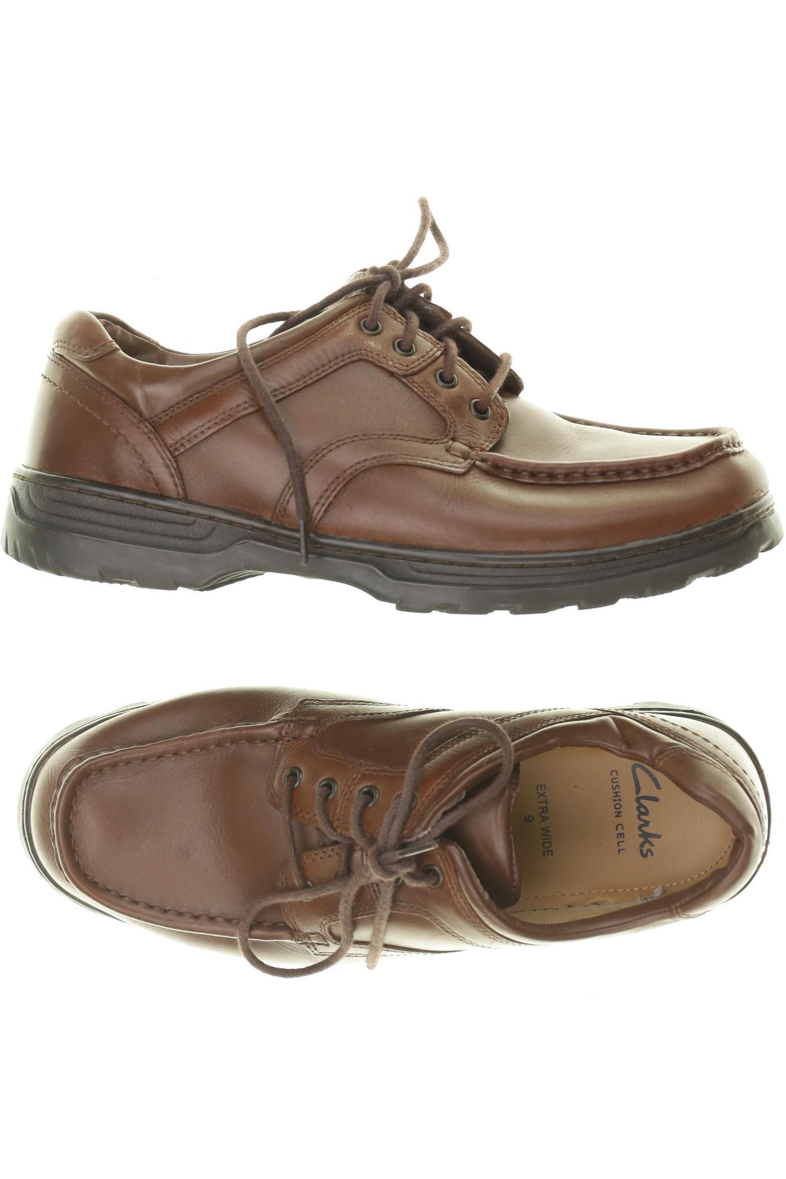 

Clarks Herren Halbschuh, braun, Gr. 9