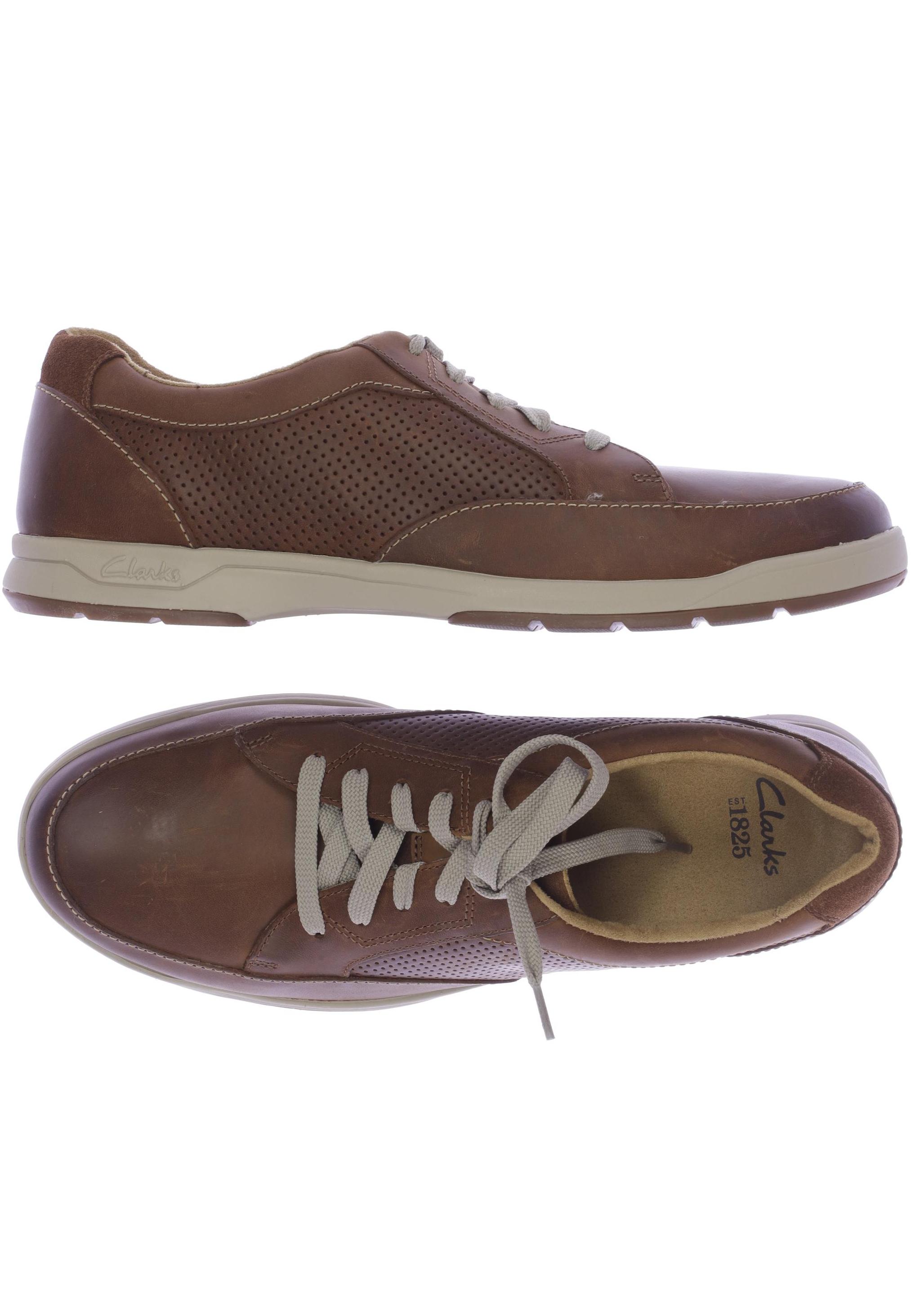 

Clarks Herren Halbschuh, braun, Gr. 44.5