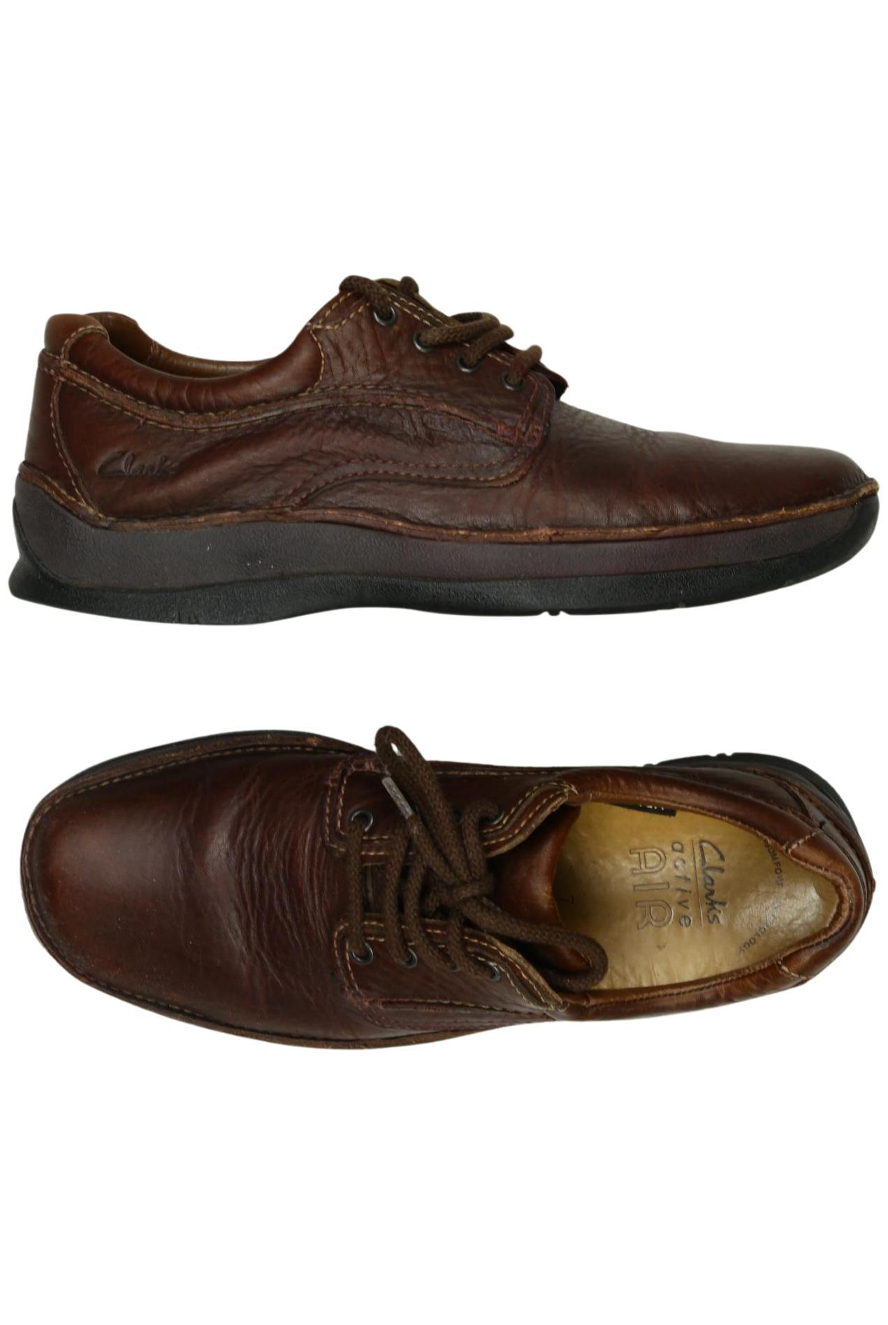

Clarks Herren Halbschuh, braun, Gr. 7