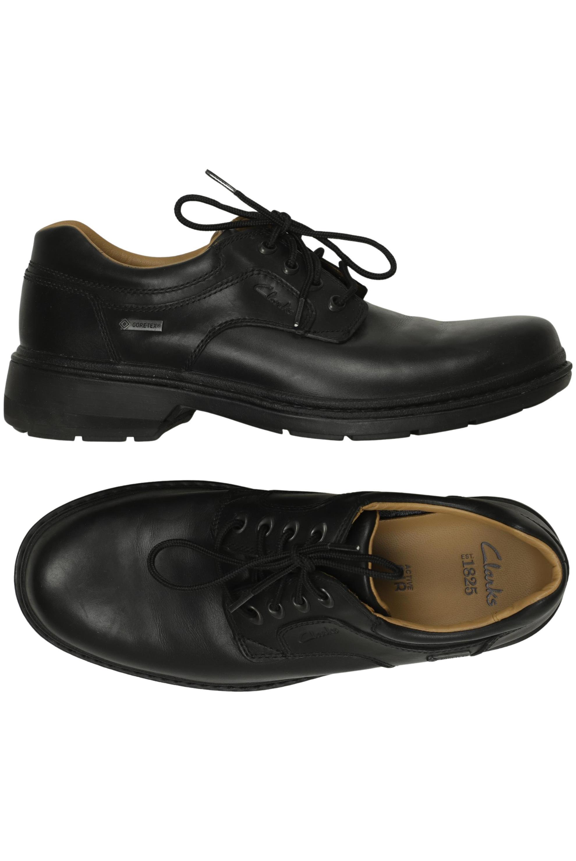 

Clarks Herren Halbschuh, schwarz, Gr. 44