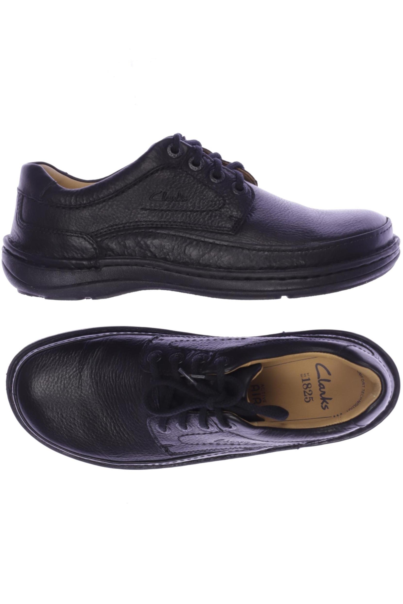 

Clarks Herren Halbschuh, schwarz, Gr. 40