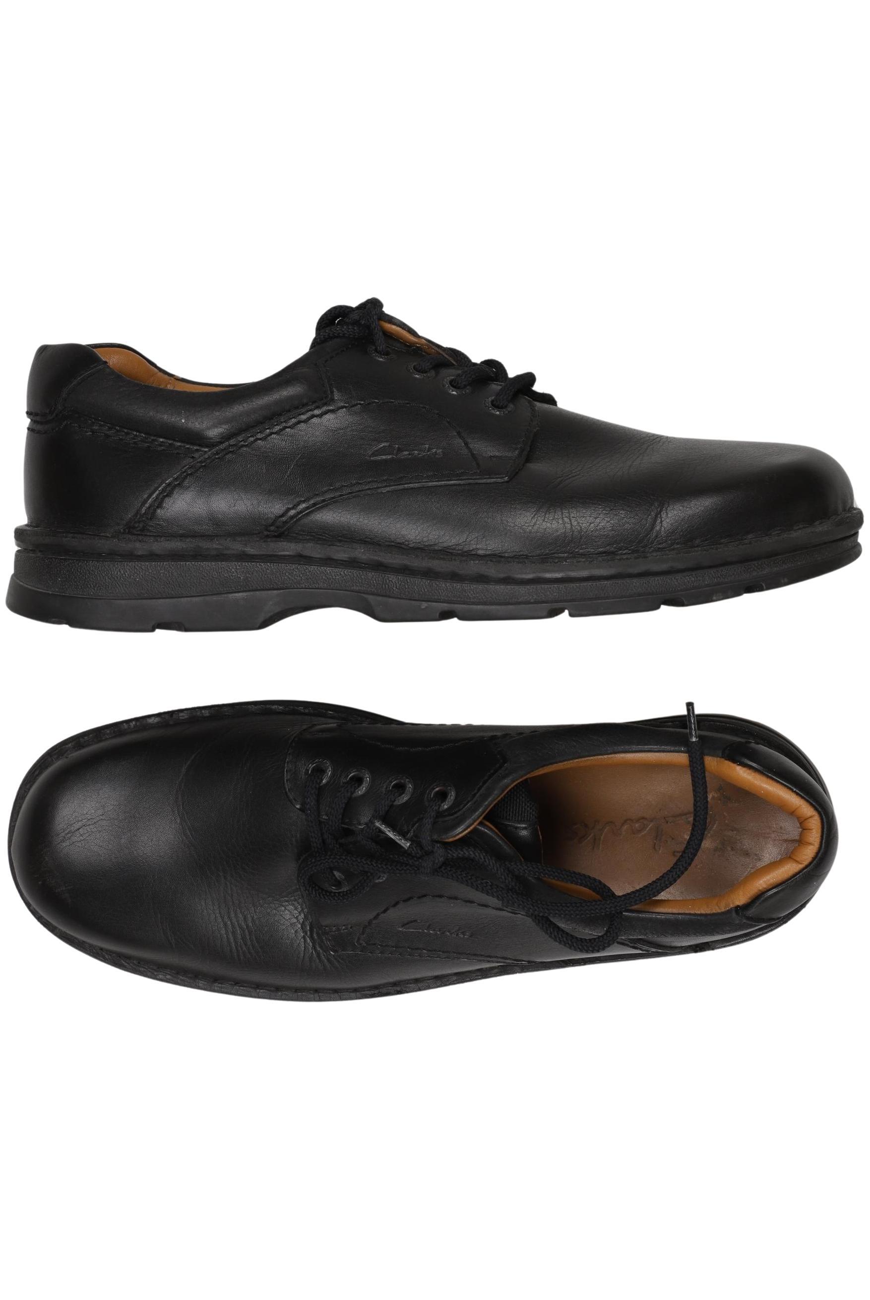 

Clarks Herren Halbschuh, schwarz, Gr. 10.5