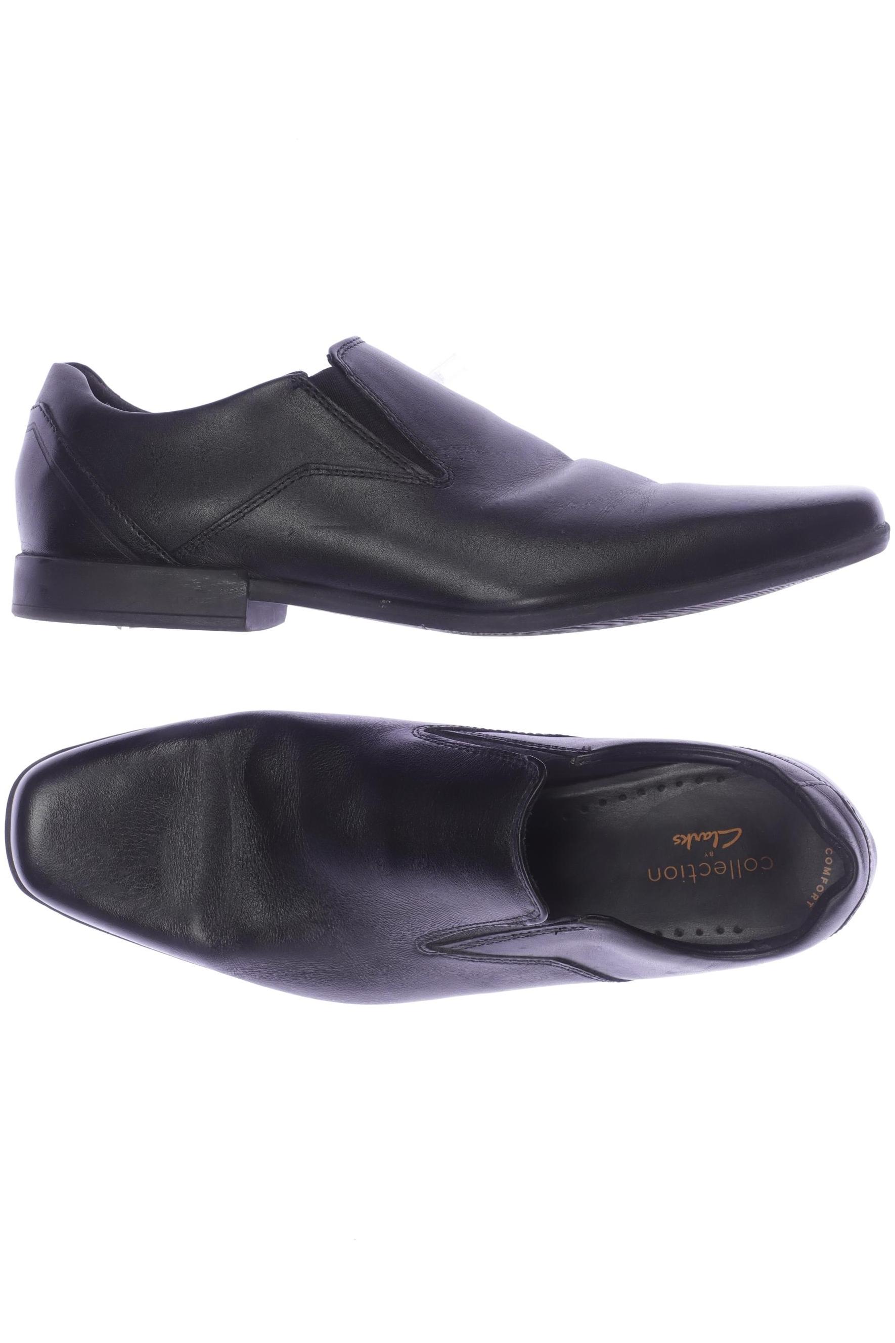 

Clarks Herren Halbschuh, schwarz, Gr. 41.5