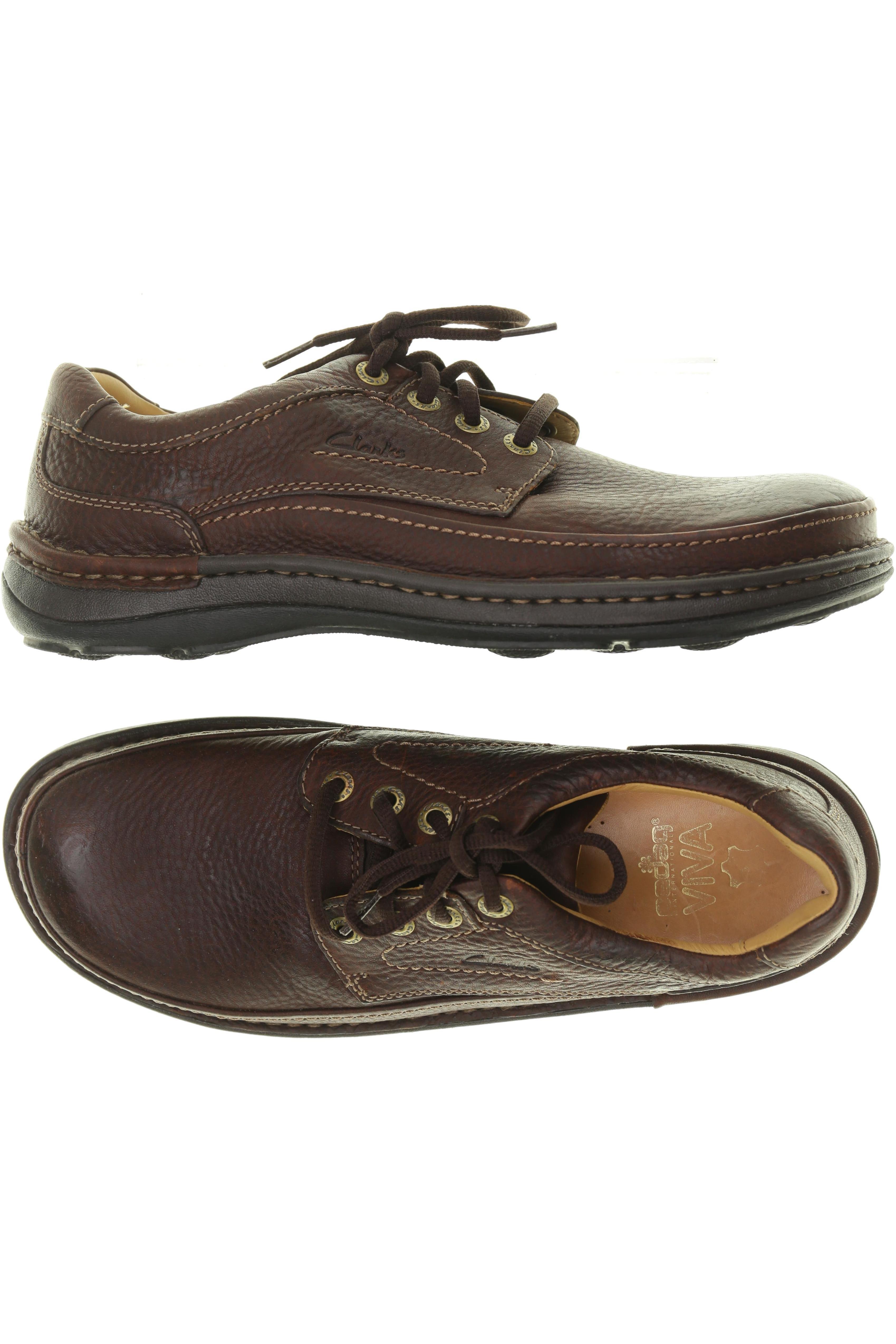 

Clarks Herren Halbschuh, braun, Gr. 42