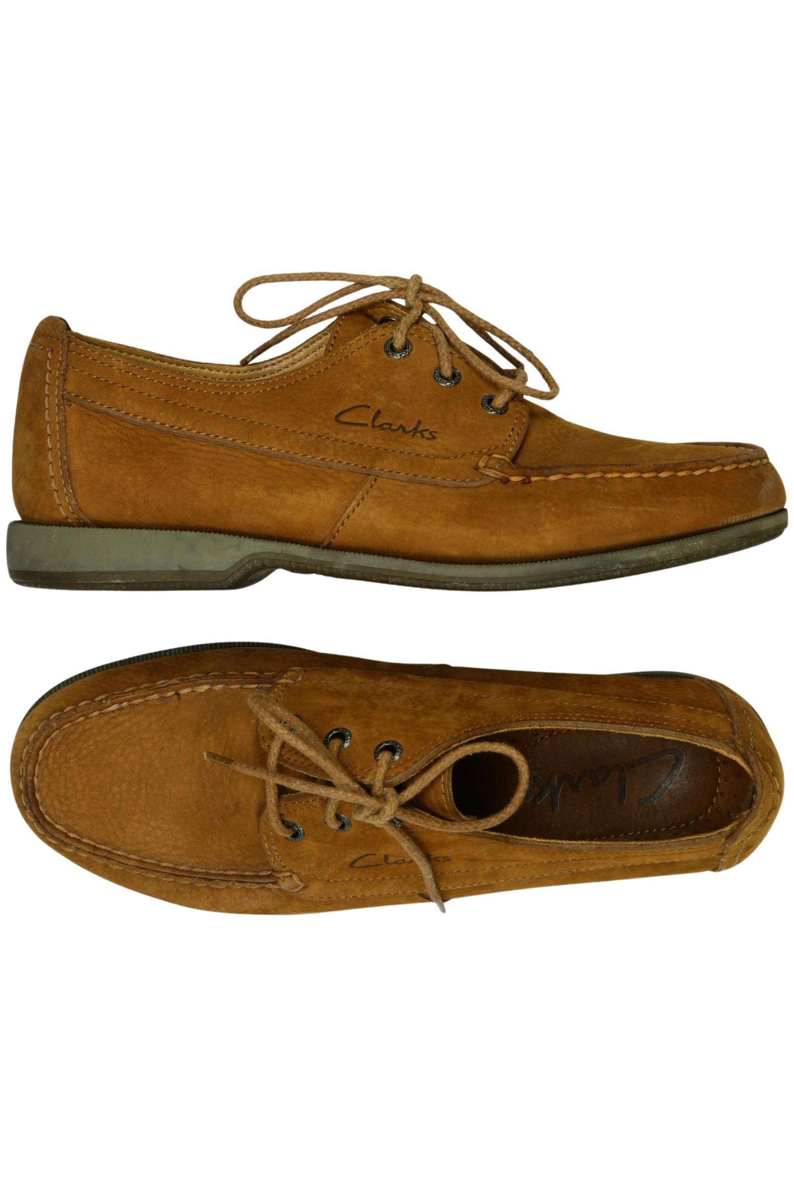 

Clarks Herren Halbschuh, braun, Gr. 7