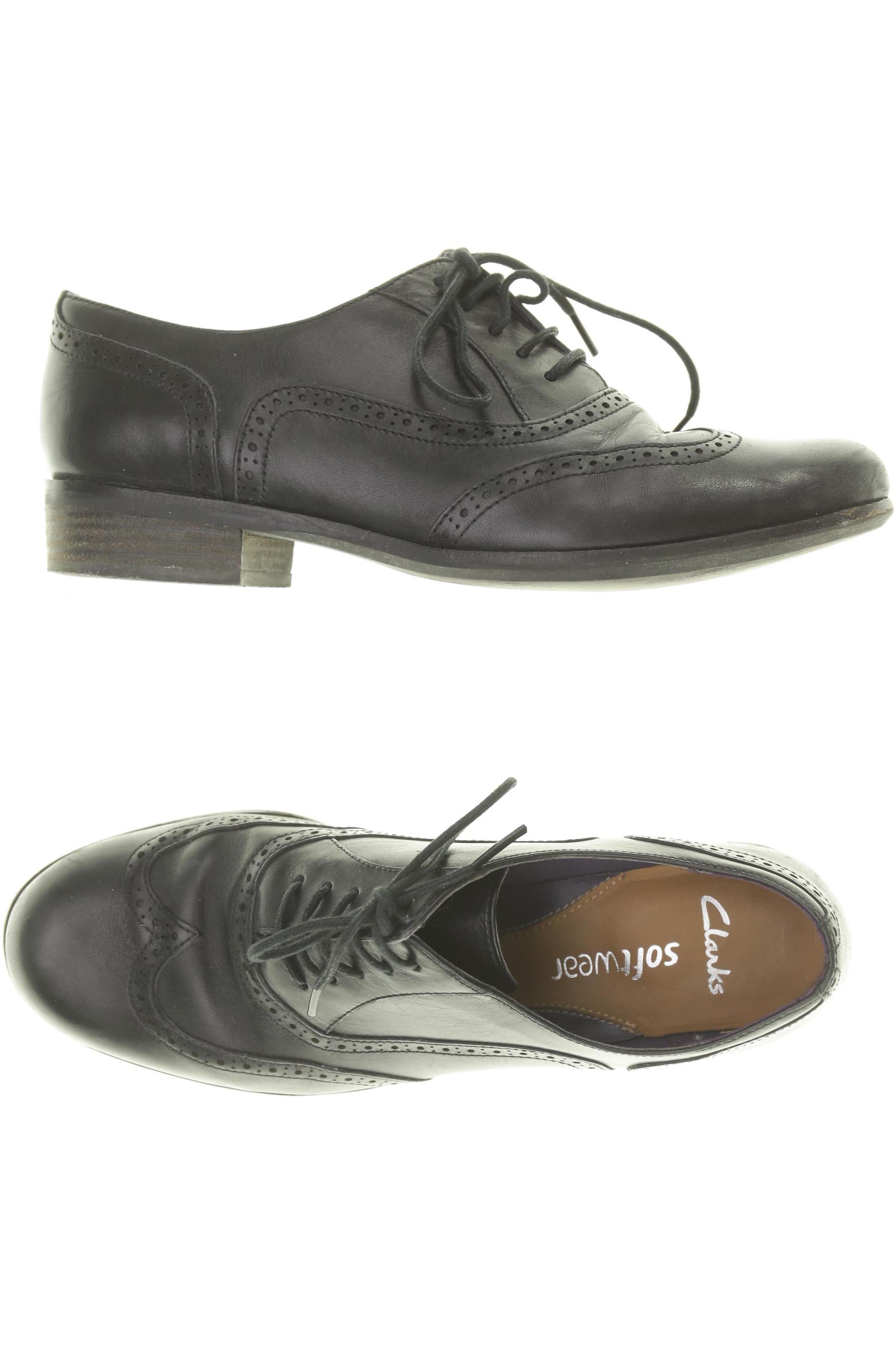 

Clarks Herren Halbschuh, schwarz, Gr. 6.5