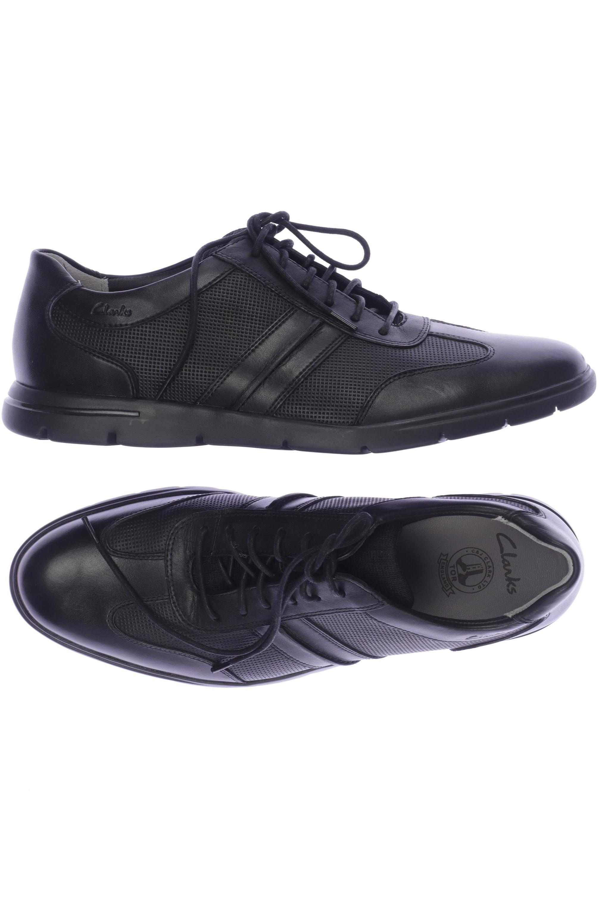 

Clarks Herren Halbschuh, schwarz, Gr. 44.5