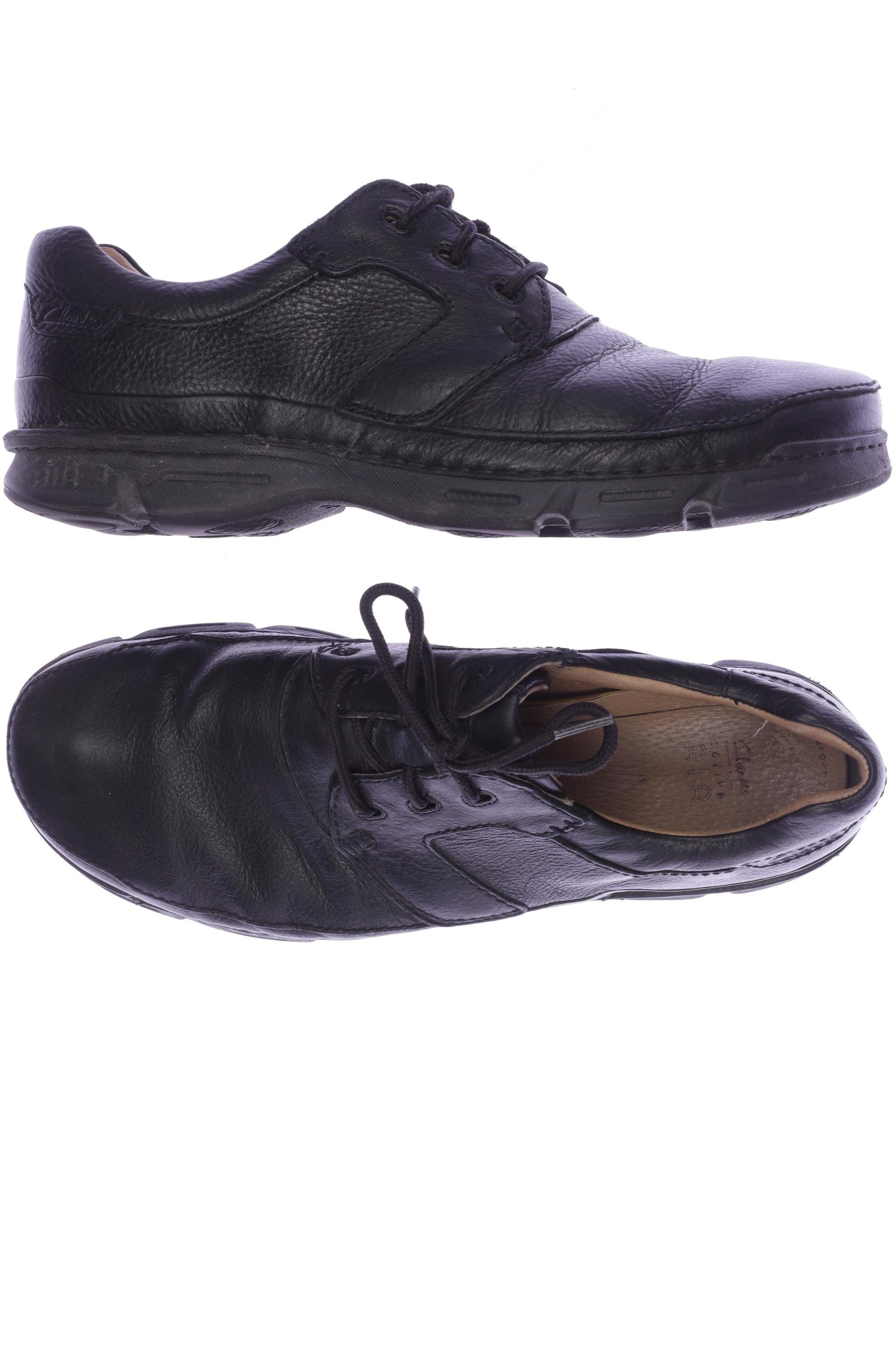

Clarks Herren Halbschuh, schwarz, Gr. 11