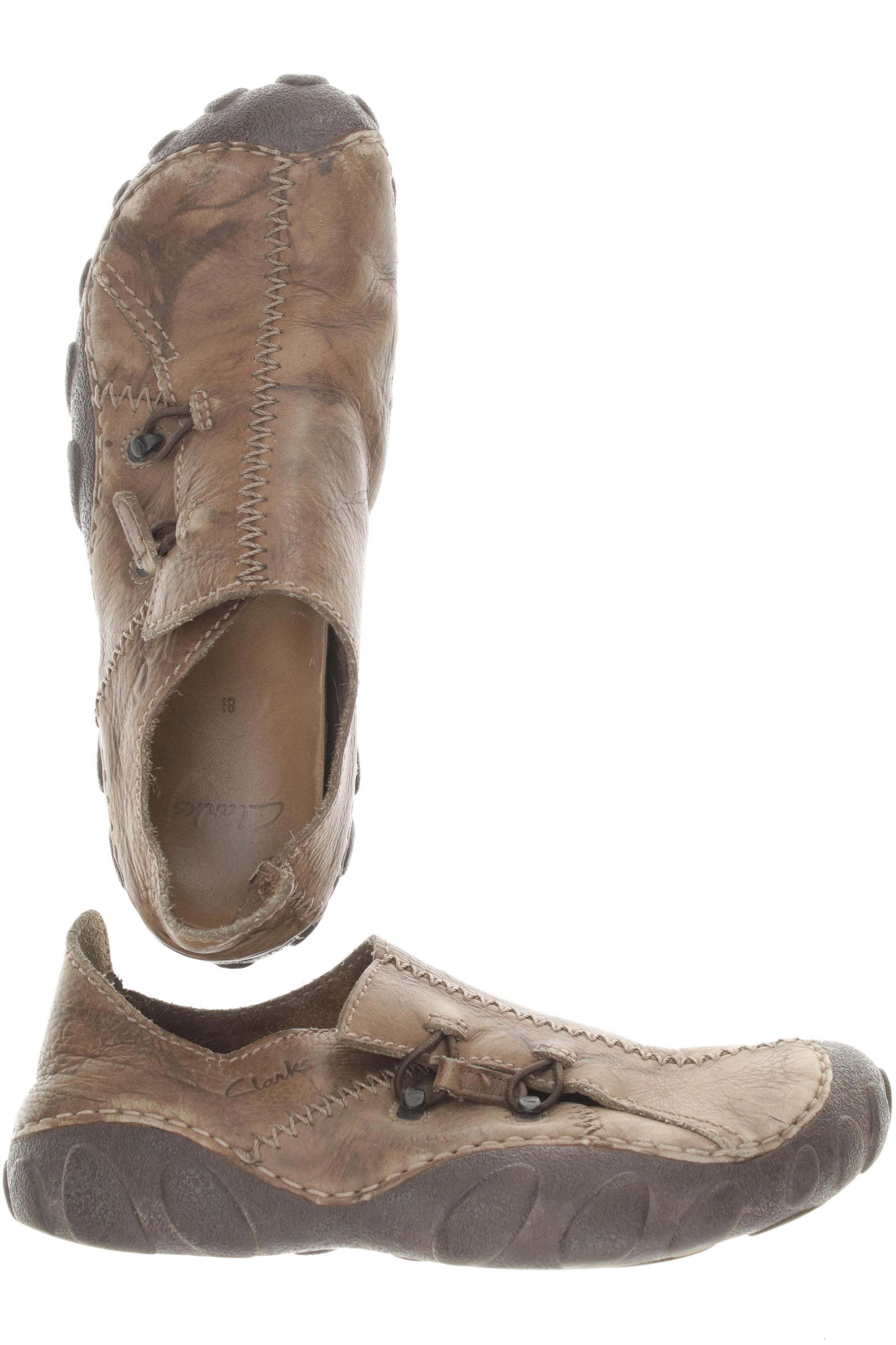 

Clarks Herren Halbschuh, braun, Gr. 8.5