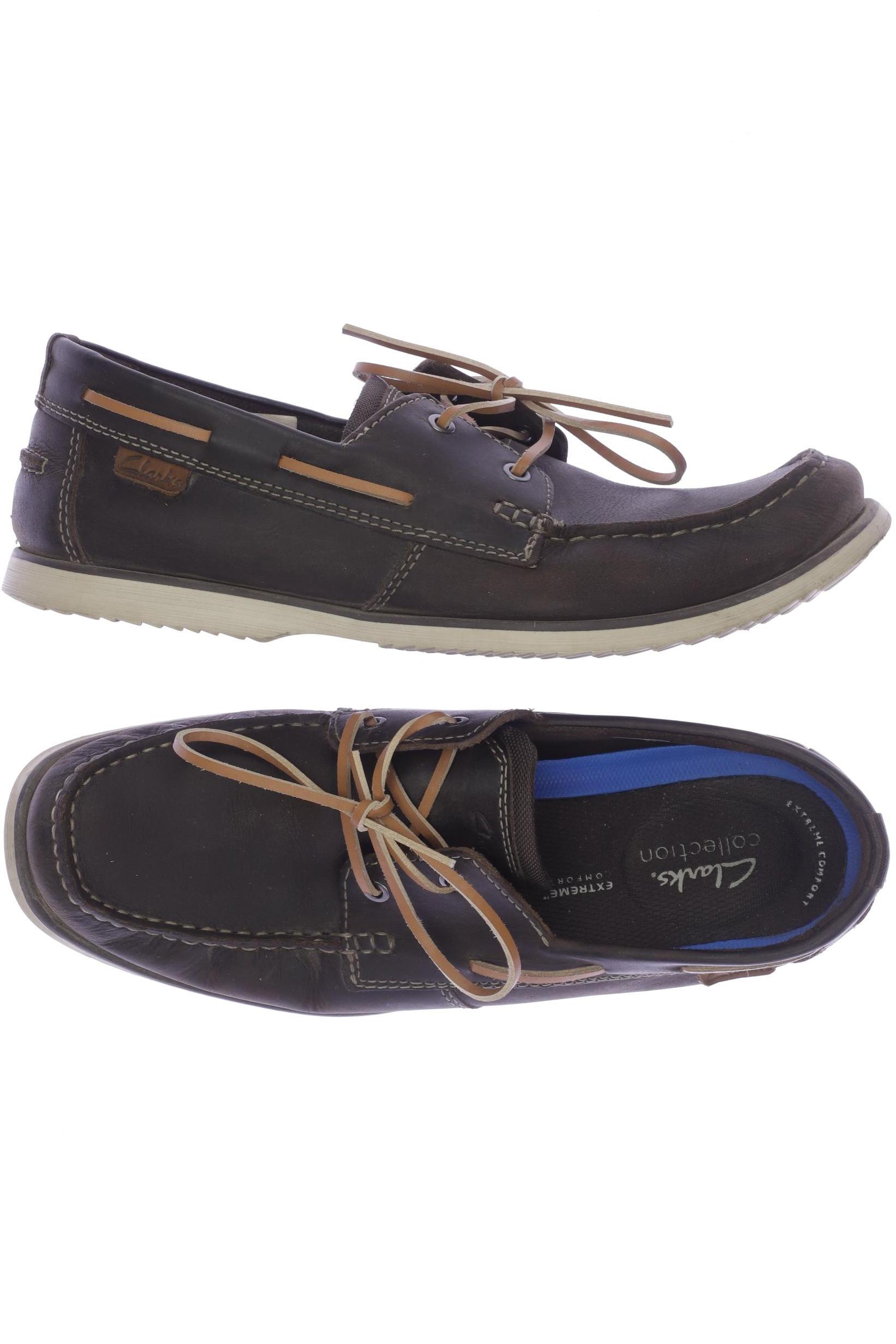 

Clarks Herren Halbschuh, braun, Gr. 44.5
