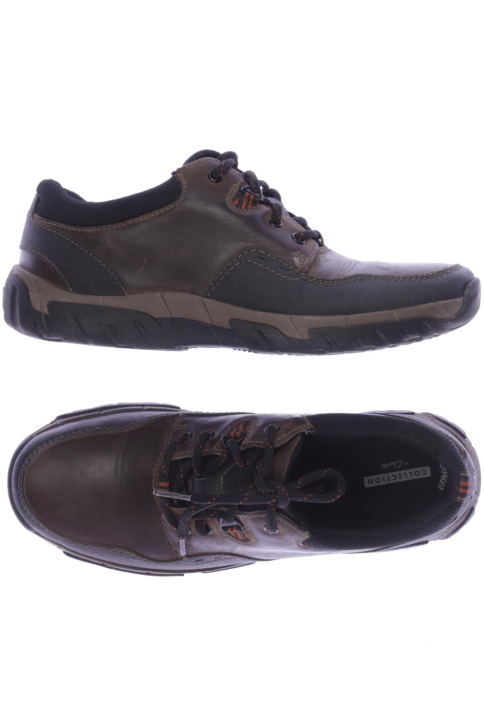 

Clarks Herren Halbschuh, braun, Gr. 42