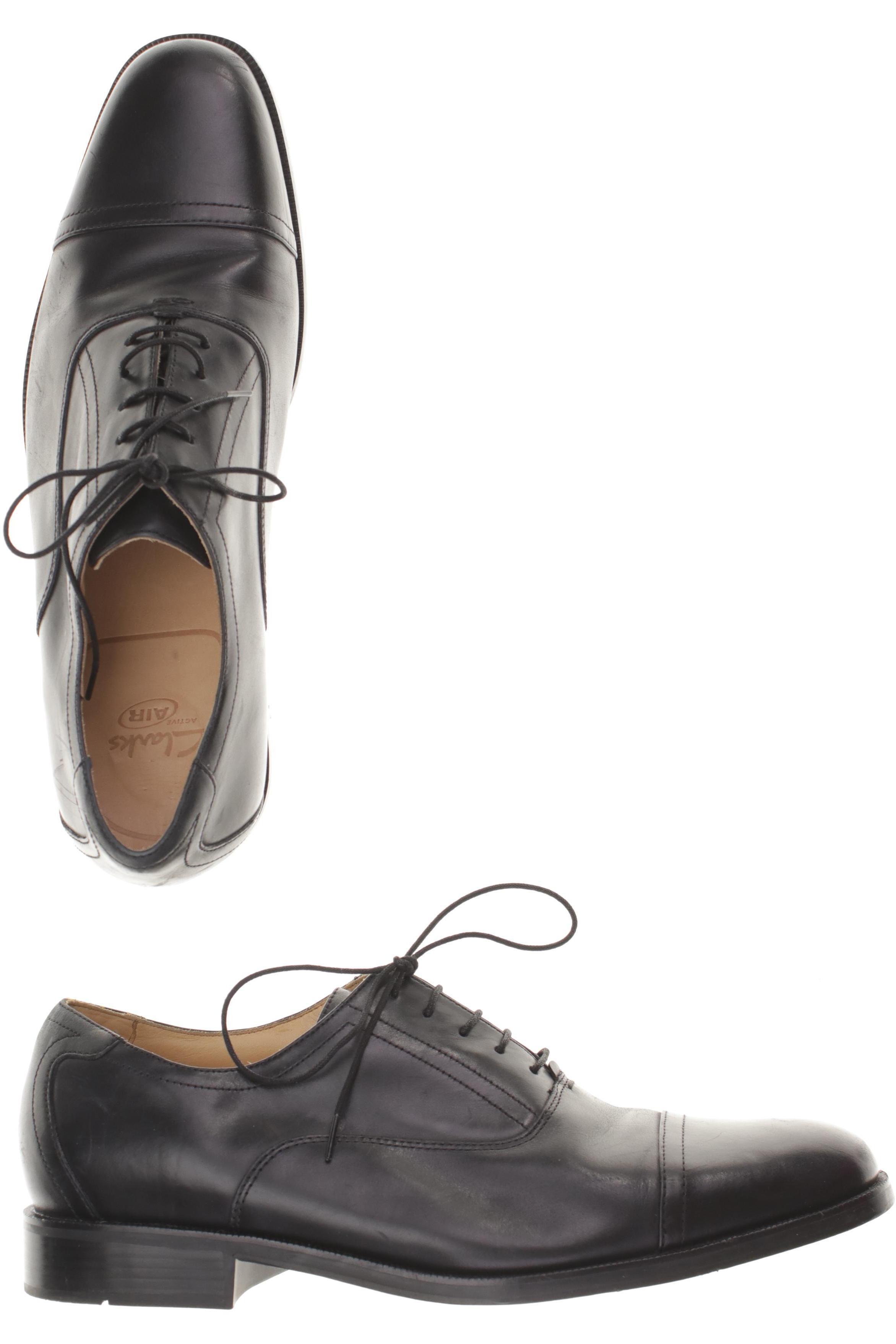 

Clarks Herren Halbschuh, schwarz, Gr. 49