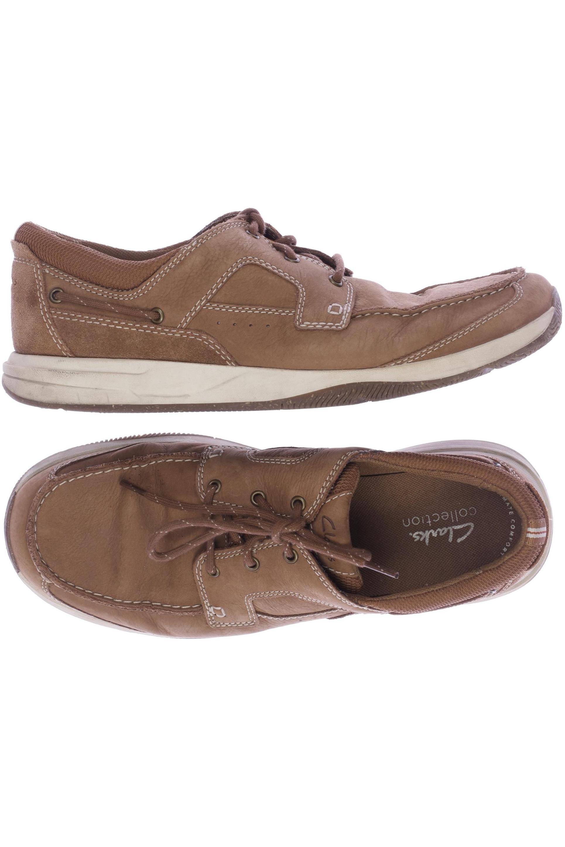 

Clarks Herren Halbschuh, braun, Gr. 46